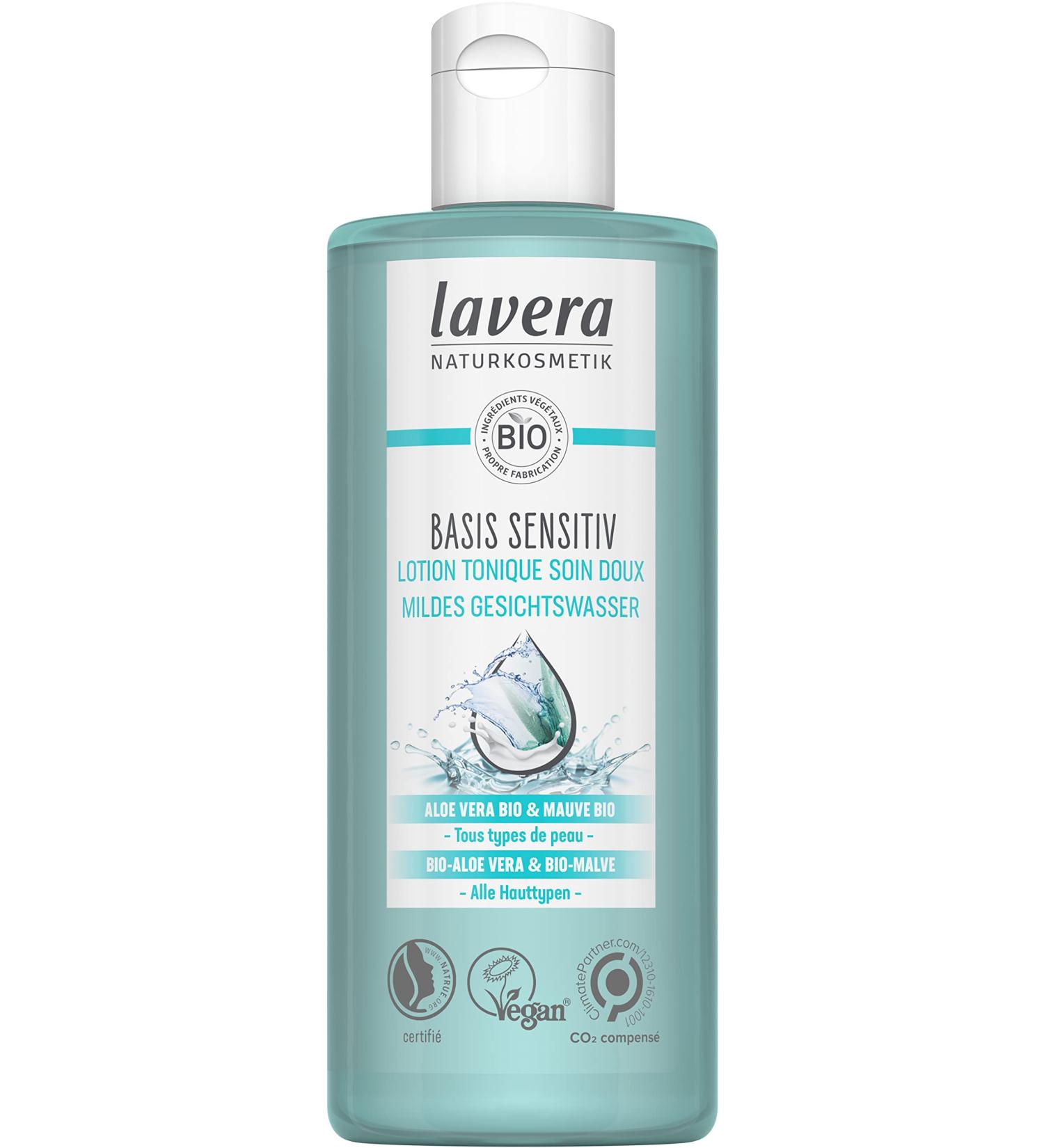 lavera Gentle Toning Lotion - Vegan - Natural cosmetics - Organic plant ingredients - 100% natural 125 ml - Buy Online on GoSupps.com