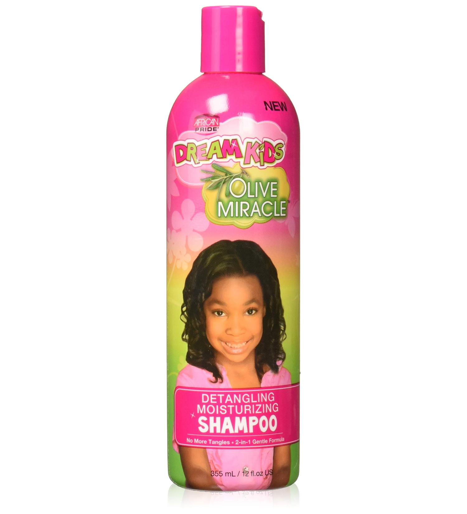 Buy African Pride Dream Kids Olive Miracle Detangling Shampoo 12oz - Gentle Detangler for Kids | Best International Shipping - Buy Online on GoSupps.com