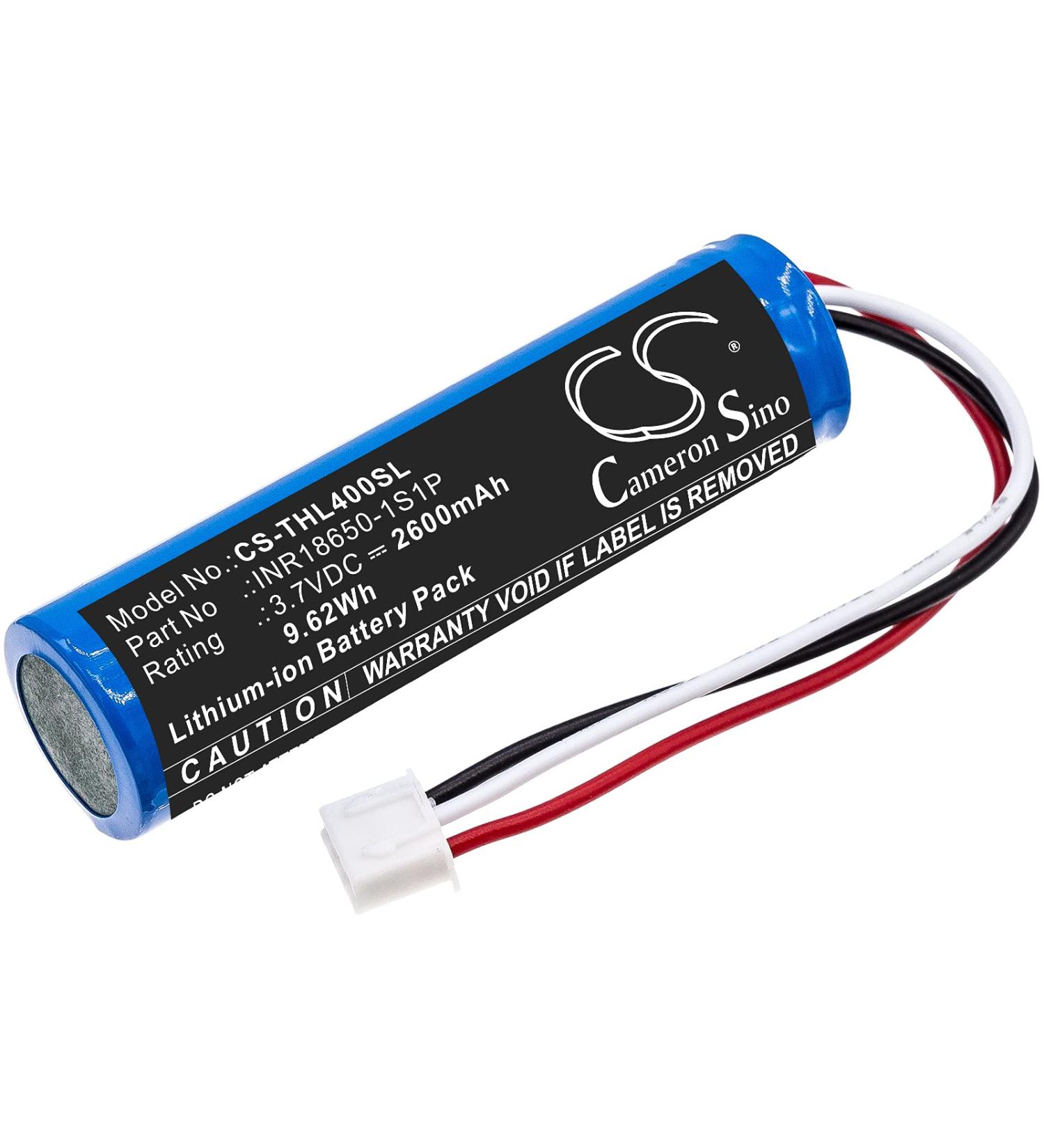 Tingen 2600mAh Battery Replacement for Theradome LH40 LH80 Pro - High Quality INR18650-1S1P (3.7V) for International Shipping - Buy Online on GoSupps.com