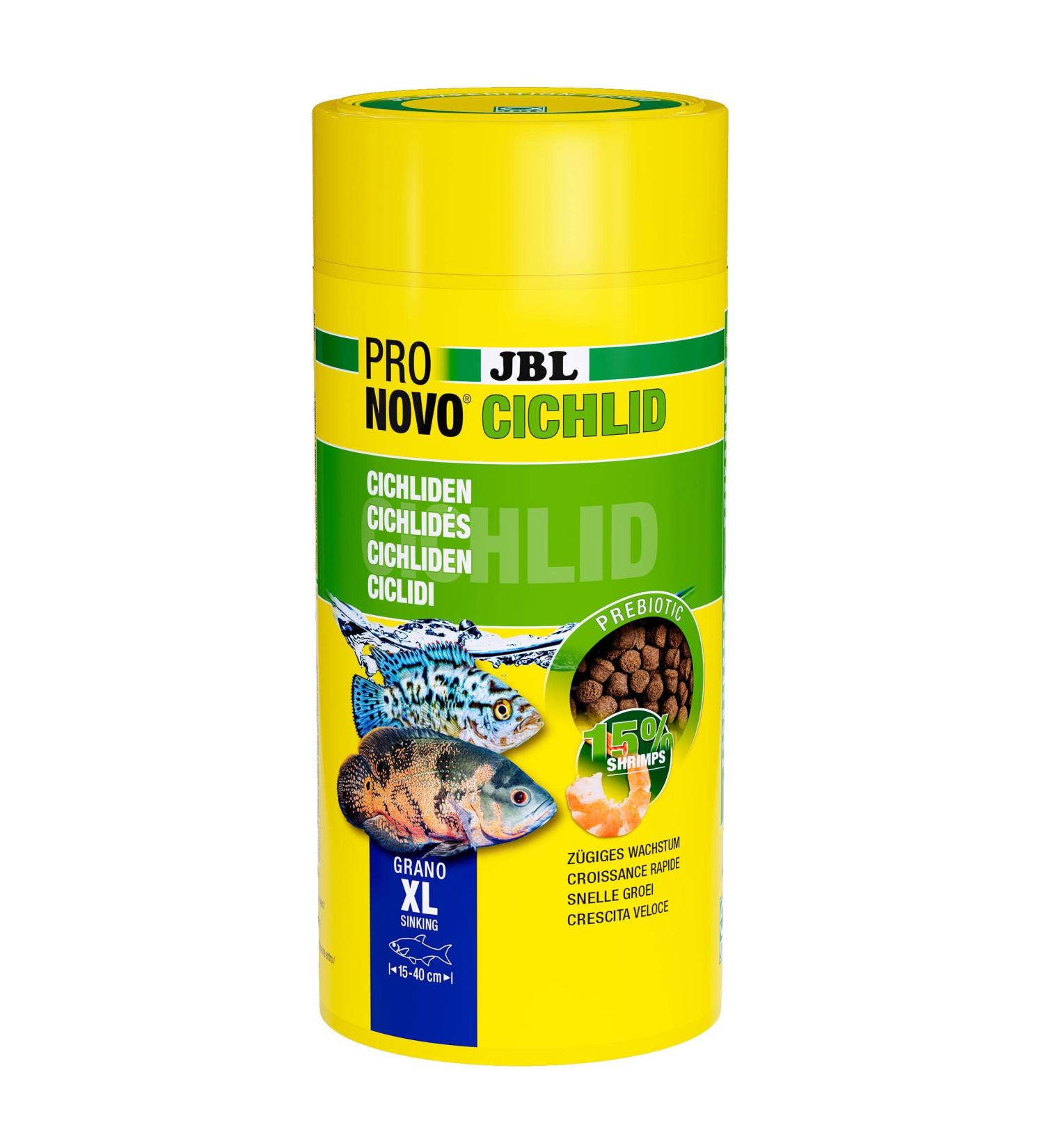 JBL PRONOVO CICHLID GRANO XL 1000ml - Buy Online on GoSupps.com