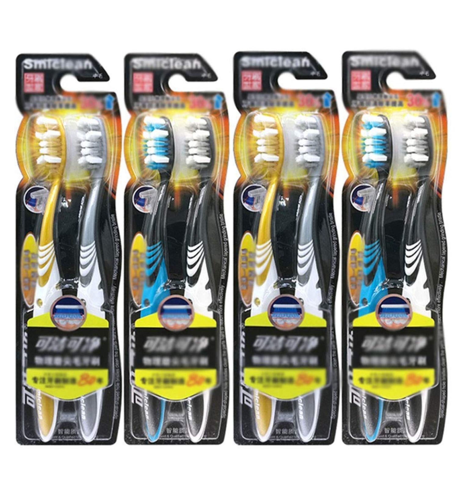 Buy WXPJMDFC Medium-Sized Toothbrush - Deep Cleaning for Men & Women | Effective Stain & Plaque Removal - Buy Online on GoSupps.com