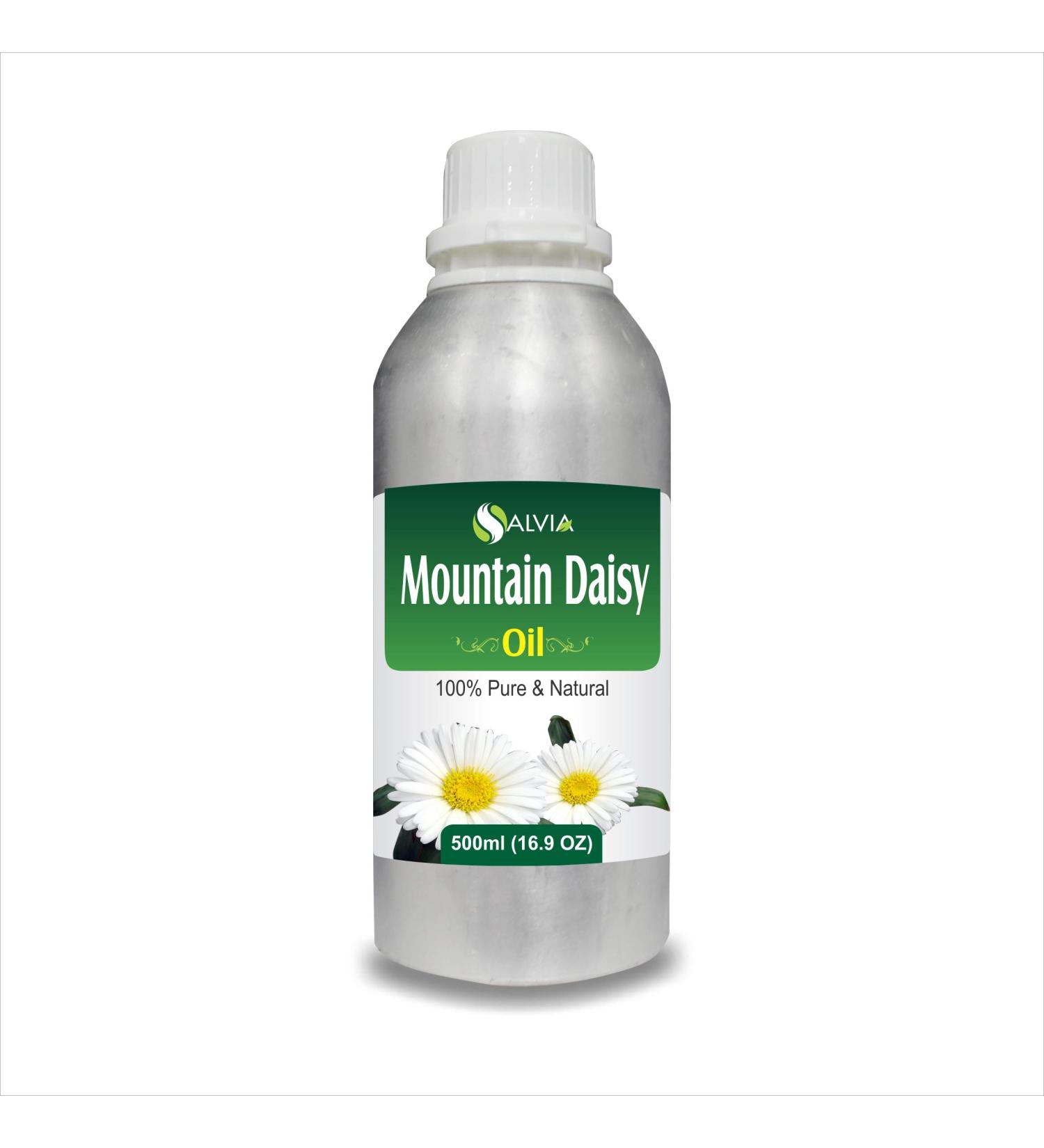 Buy 100% Pure Mountain Daisy Essential Oil - Therapeutic Grade Celmisia Spectabilis for Aromatherapy | 500 ml (16.9 Fl Oz) - International Shipping Available - Buy Online on GoSupps.com