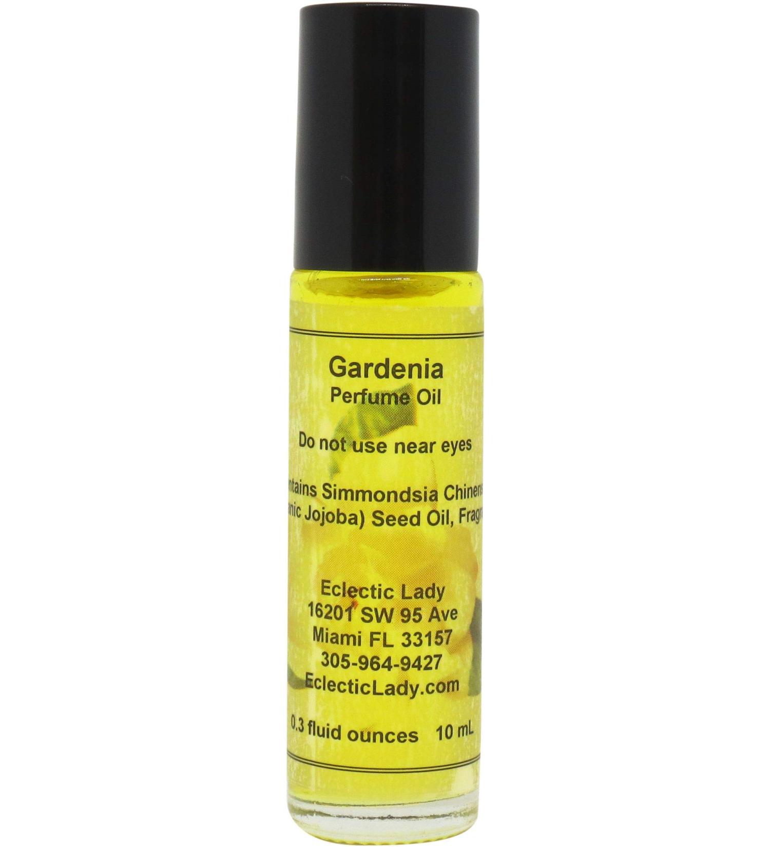 Eclectic Lady Gardenia Perfume Oil 0.3 Oz Portable Roll-On Fragrance with Long-Lasting Scent Delightful Essential Oils and Jojoba Oil For Daily Use 0.3 Fl Oz (Pack of 1) - Buy Online on GoSupps.com