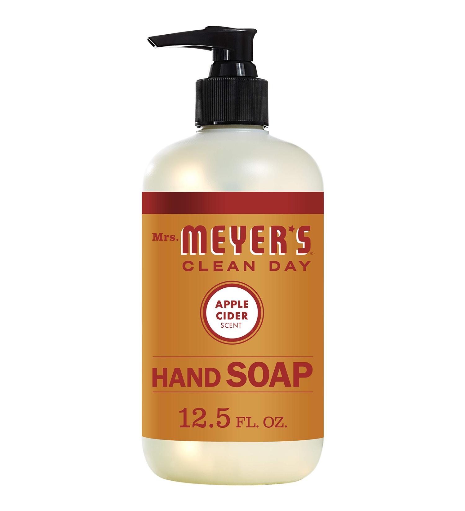 Mrs Meyer's  Apple Cider Hand Soap  12.5 Fl Oz Bottle Apple Cider 12.5 Fl Oz (Pack of 1)