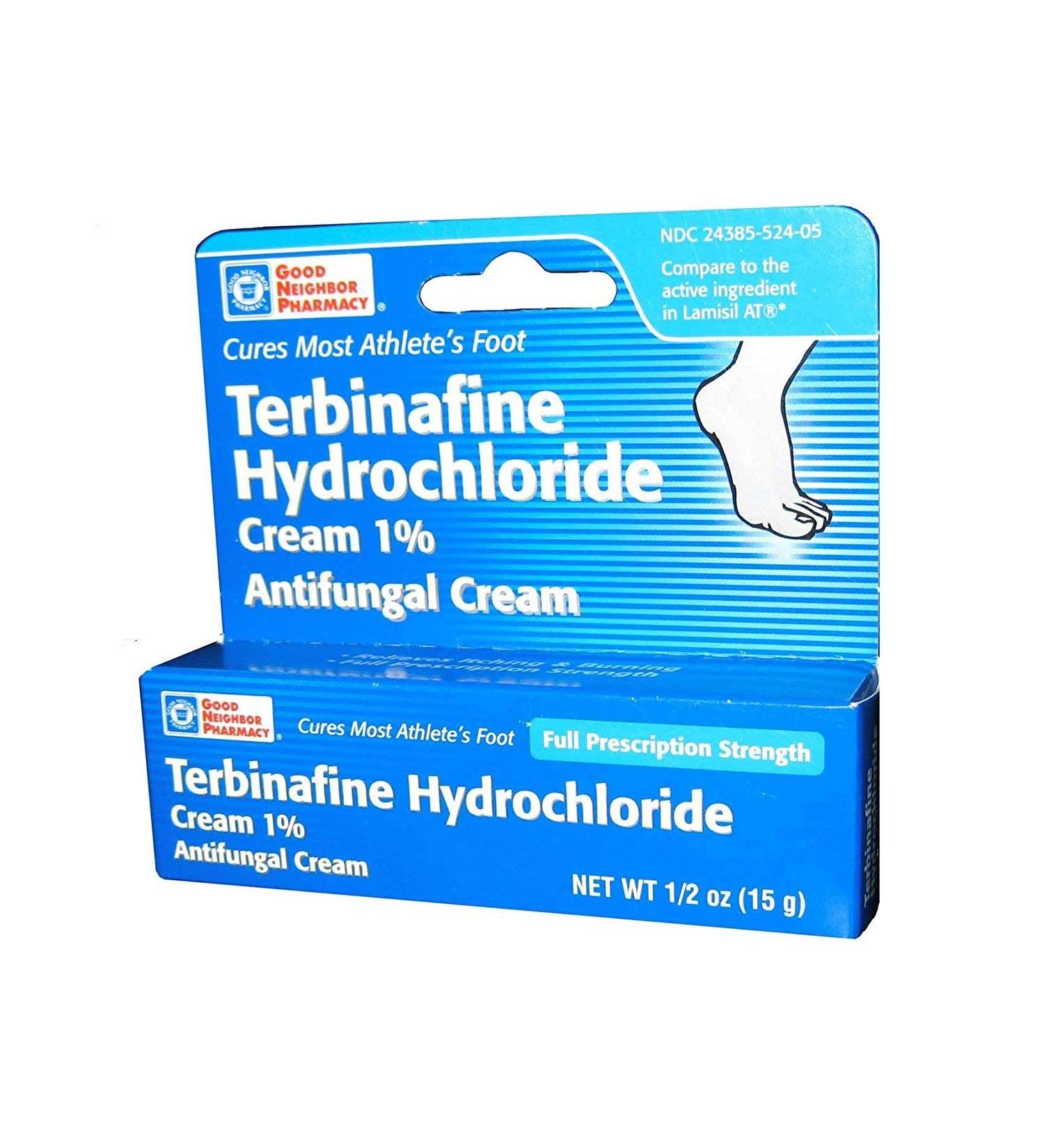 GNP Terbinafine Hydrochloride Cream 1% Cures Most Athlete's Foot