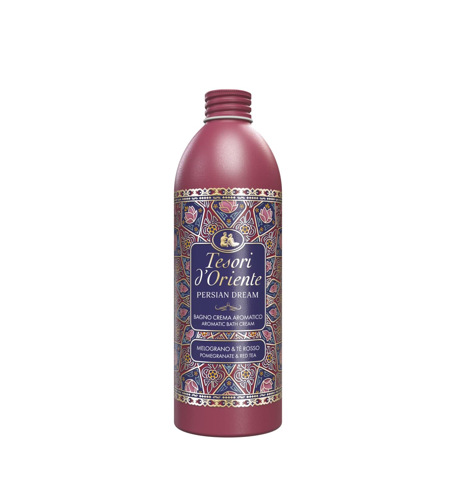 Buy Tesori d'Oriente Persian Dream Bath Cream - Pomegranate & Red Tea 500ml | Luxurious International Shipping - Buy Online on GoSupps.com