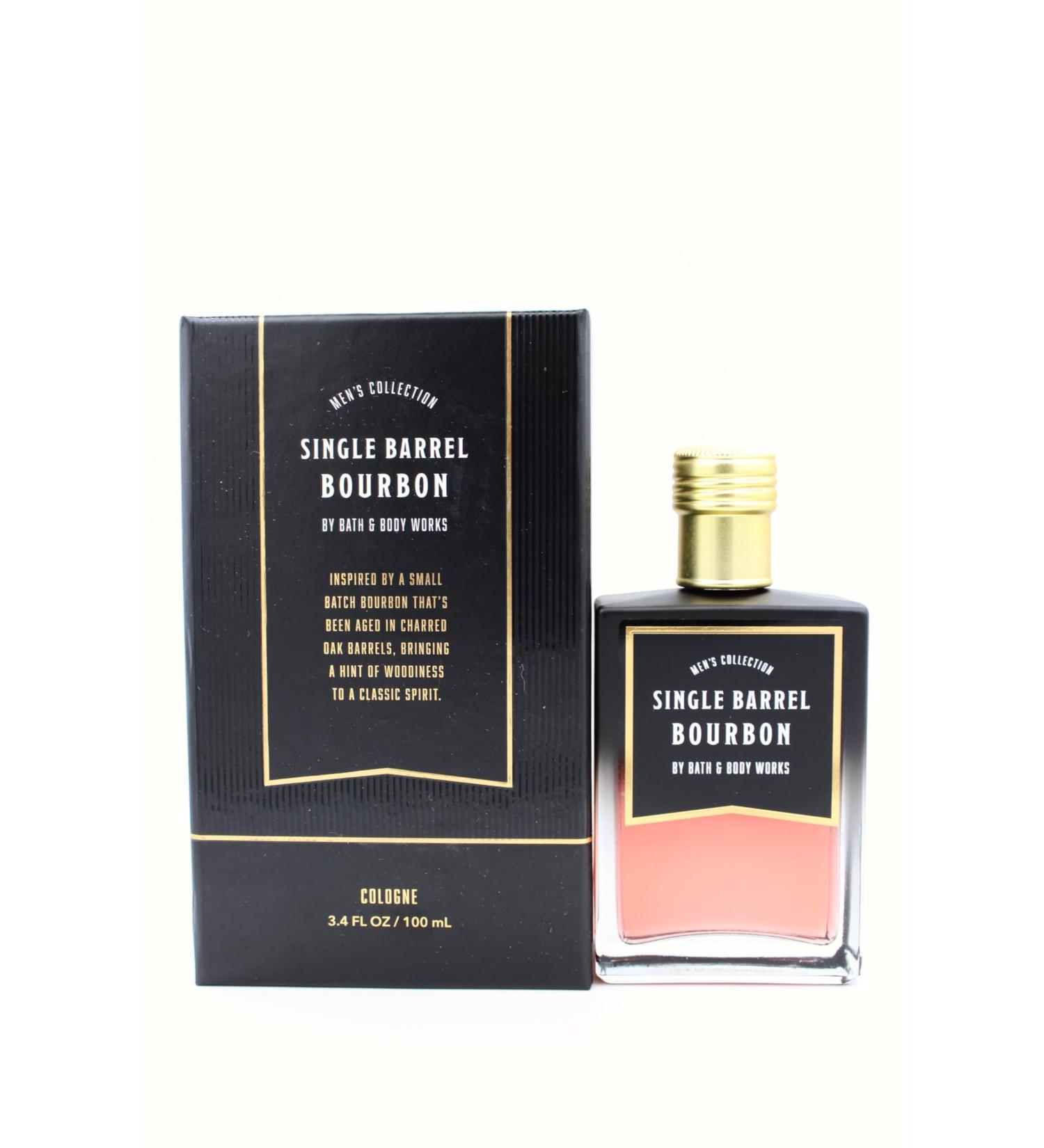 Single Barrel Bourbon Bath and Body Men's Cologne Body Spray 3.4 fl oz