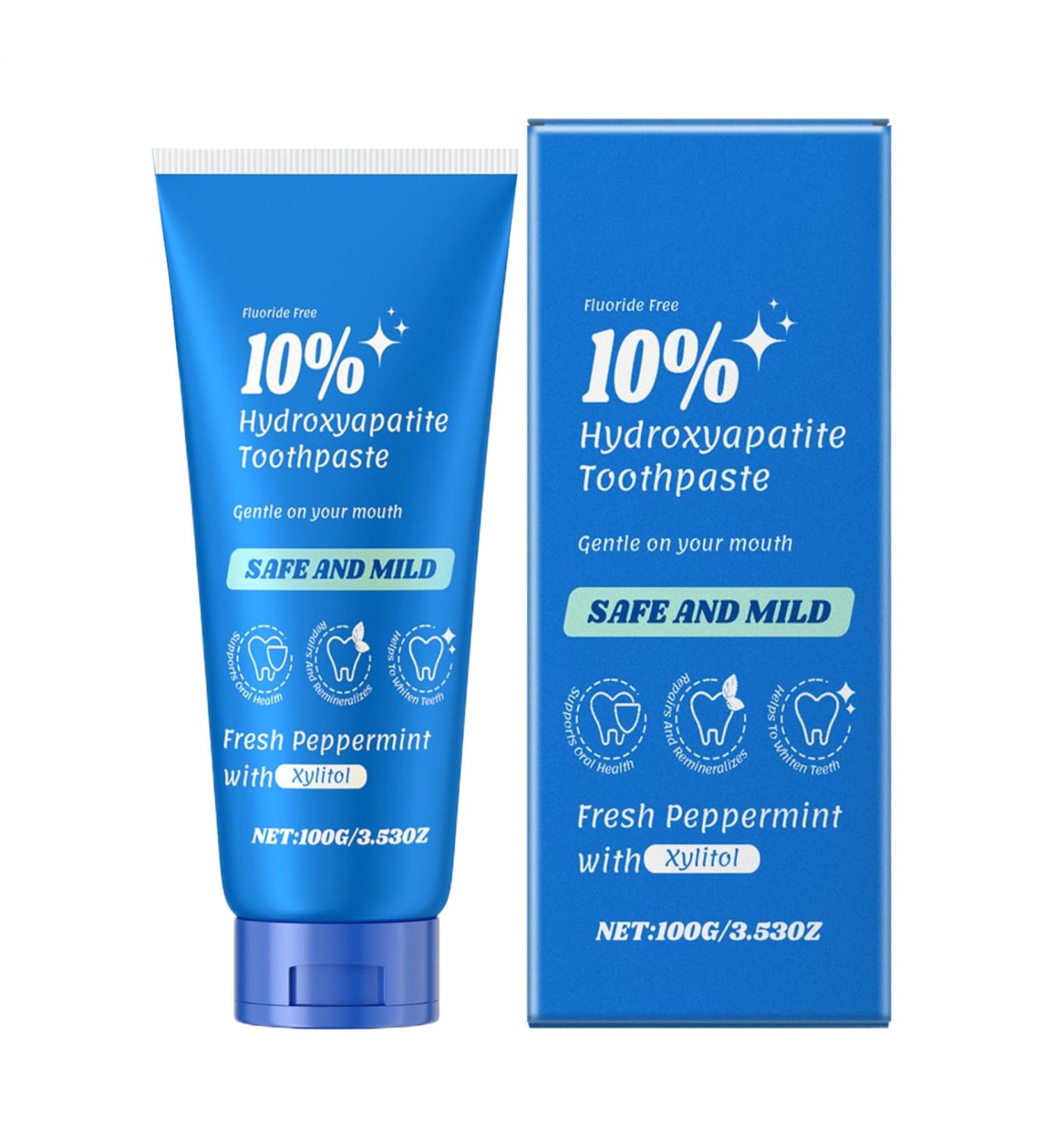 Toothpaste For Gum Health100g Mint Deep Stain Remover Breath Freshener For Travel Hygiene Night Care Morning Routine On The Go - Buy Online on GoSupps.com