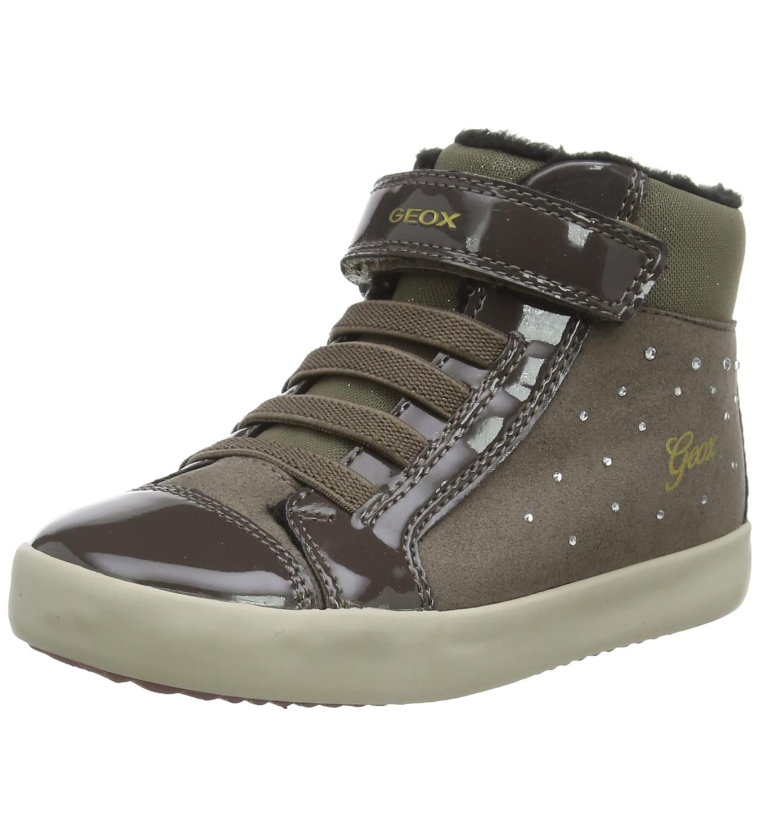 Geox Baby Girl's B Gisli B Sneaker - 7 UK Child, Smoke Grey - Buy Online on GoSupps.com