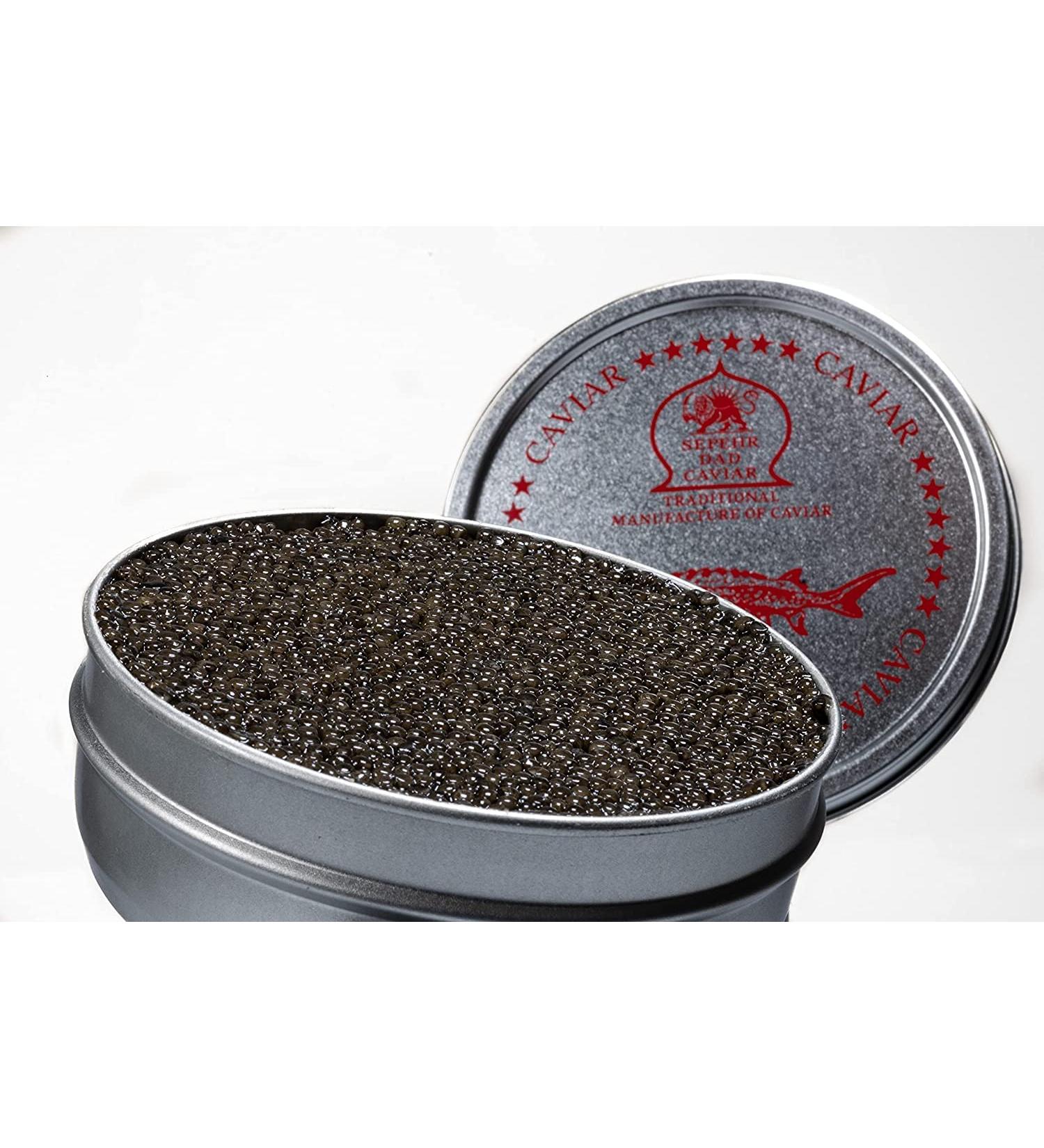 Sepehr Dad Siberian Caviar - Premium Siberian Sturgeon Caviar | 500g | EU Breeding | International Shipping - Buy Online on GoSupps.com