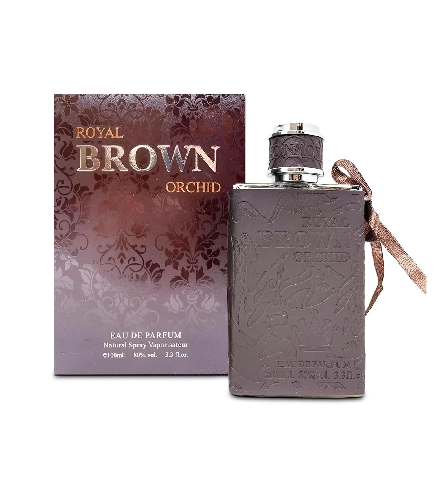 Royal Brown Orchid Cologne for Men Natural Spray Perfume Classic Scent Wonderful Father's Day Gift Eau De Toilette for Daily Use 3.4 Fluid Ounce Royal Brown Orchid 3.4 Fl Oz (Pack of 1)