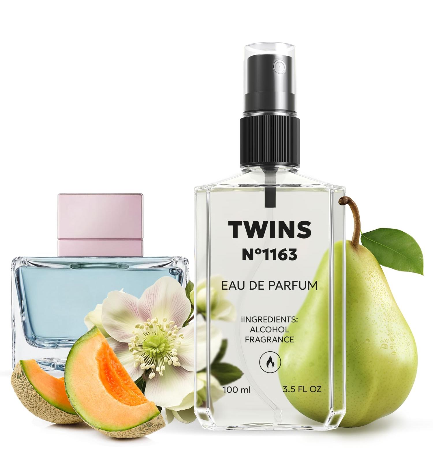 TWINS Impression of Seduction | Perfume for Women Eau de Parfum | No.1163 | 3.4 Fl Oz / 100 ml Antonio Banderas Blue Seduction For Woman Impression - Buy Online on GoSupps.com