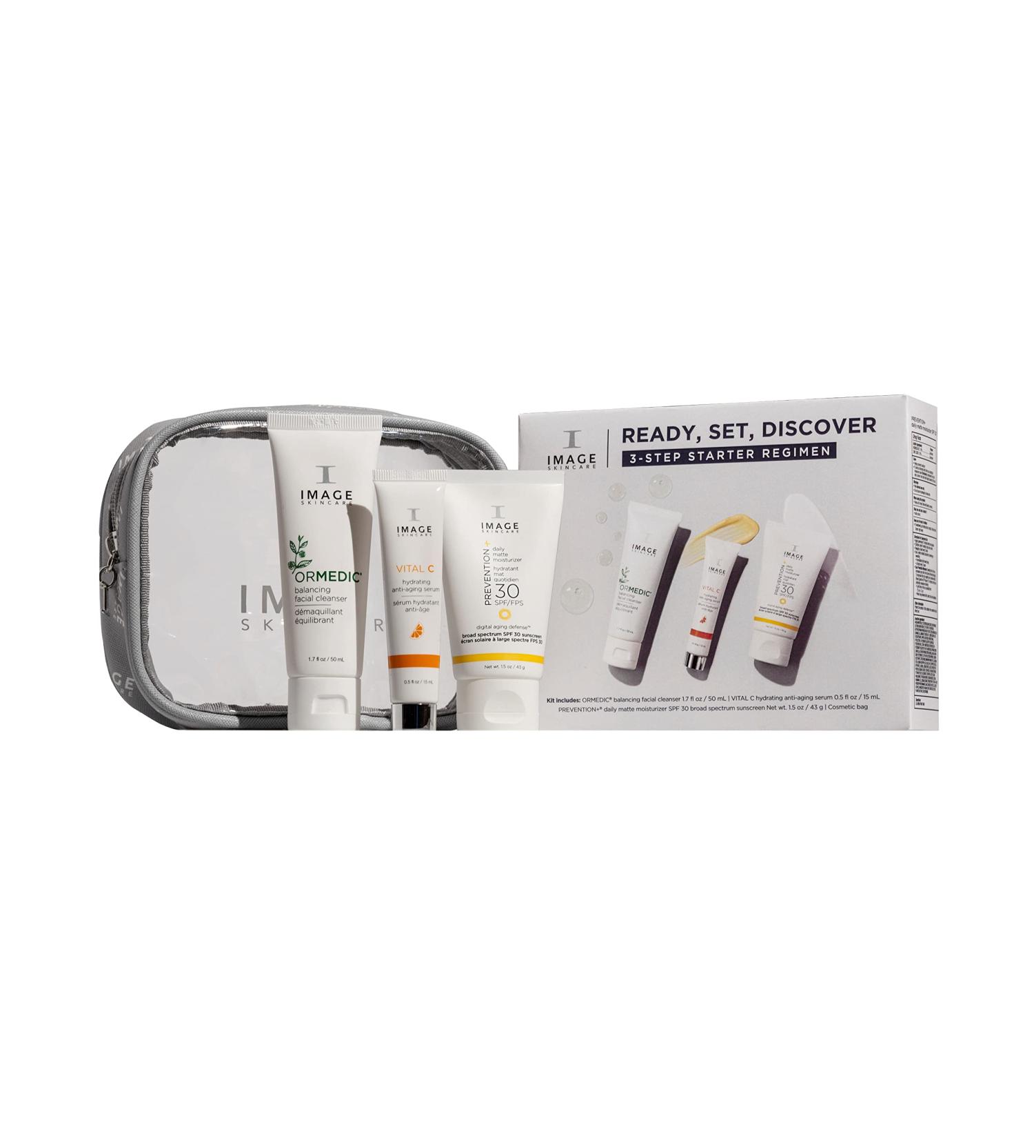 IMAGE Skincare Ready Set Discover - 3 Piece Introductory Skin Care Regimen | Buy Internationally - Buy Online on GoSupps.com