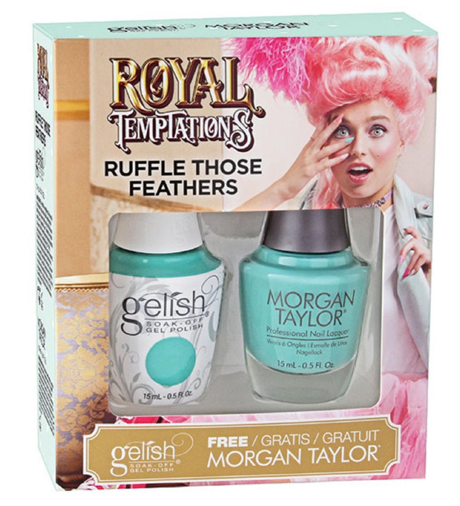 Morgan Taylor Gelish + Duo - Ruffle Those Feathers 30 ml