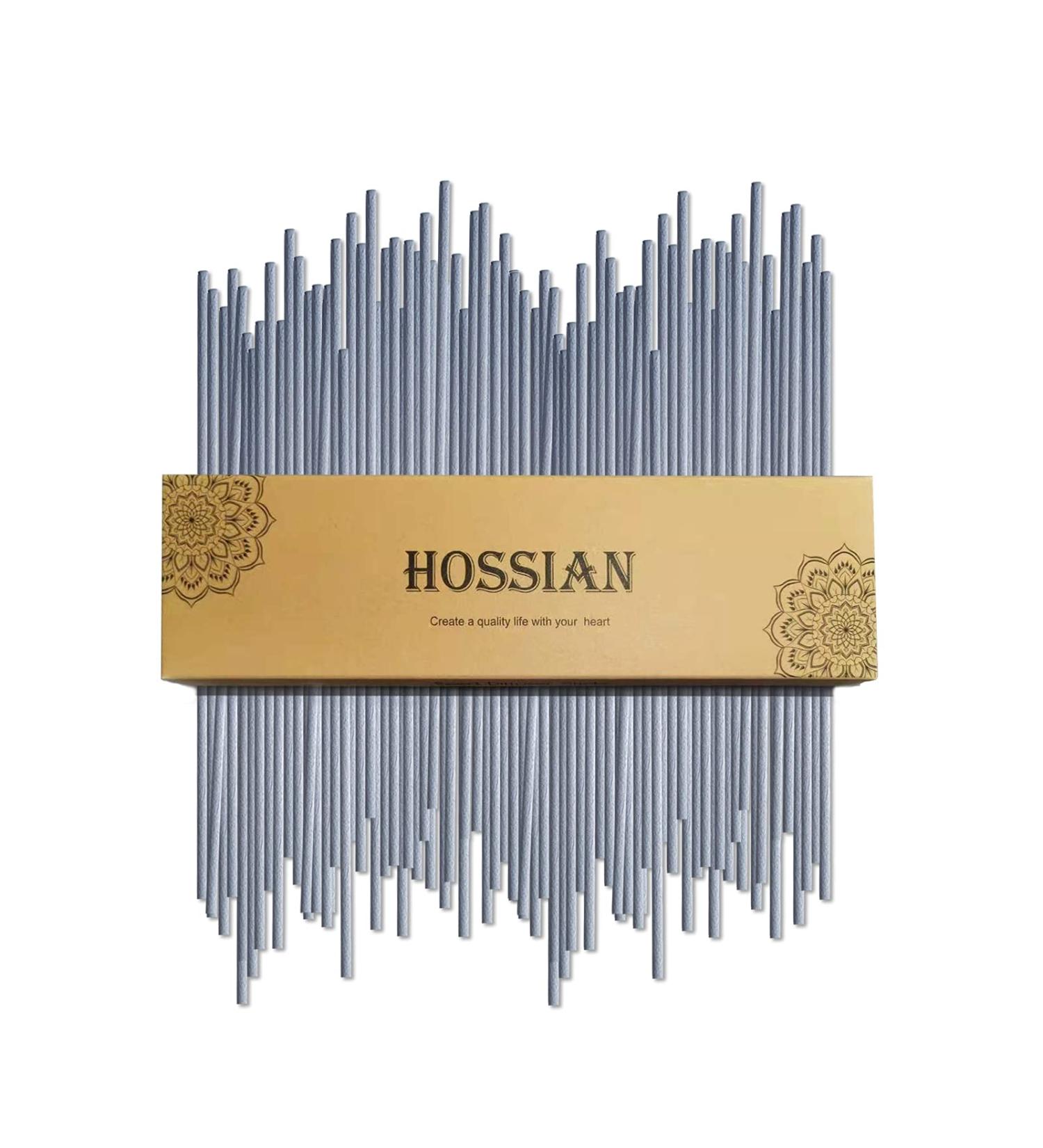 Hossian 50PCS Grey Reed Diffuser Sticks - 7.5 Inch Fragrance Decor for Office and Home - Refill Oil Sticks - Buy Online on GoSupps.com