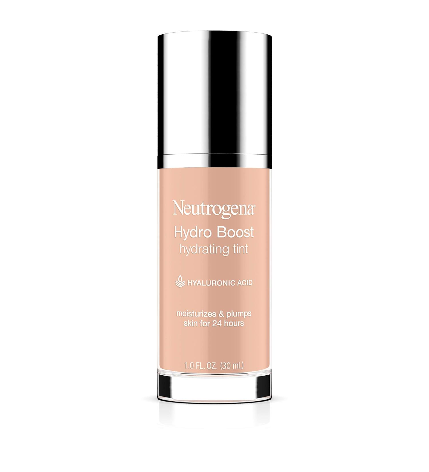 Neutrogena Hydro Boost Hydrating Tint | Lightweight Hyaluronic Acid Formula | Natural Ivory | 1.0 fl. oz - Buy Online on GoSupps.com
