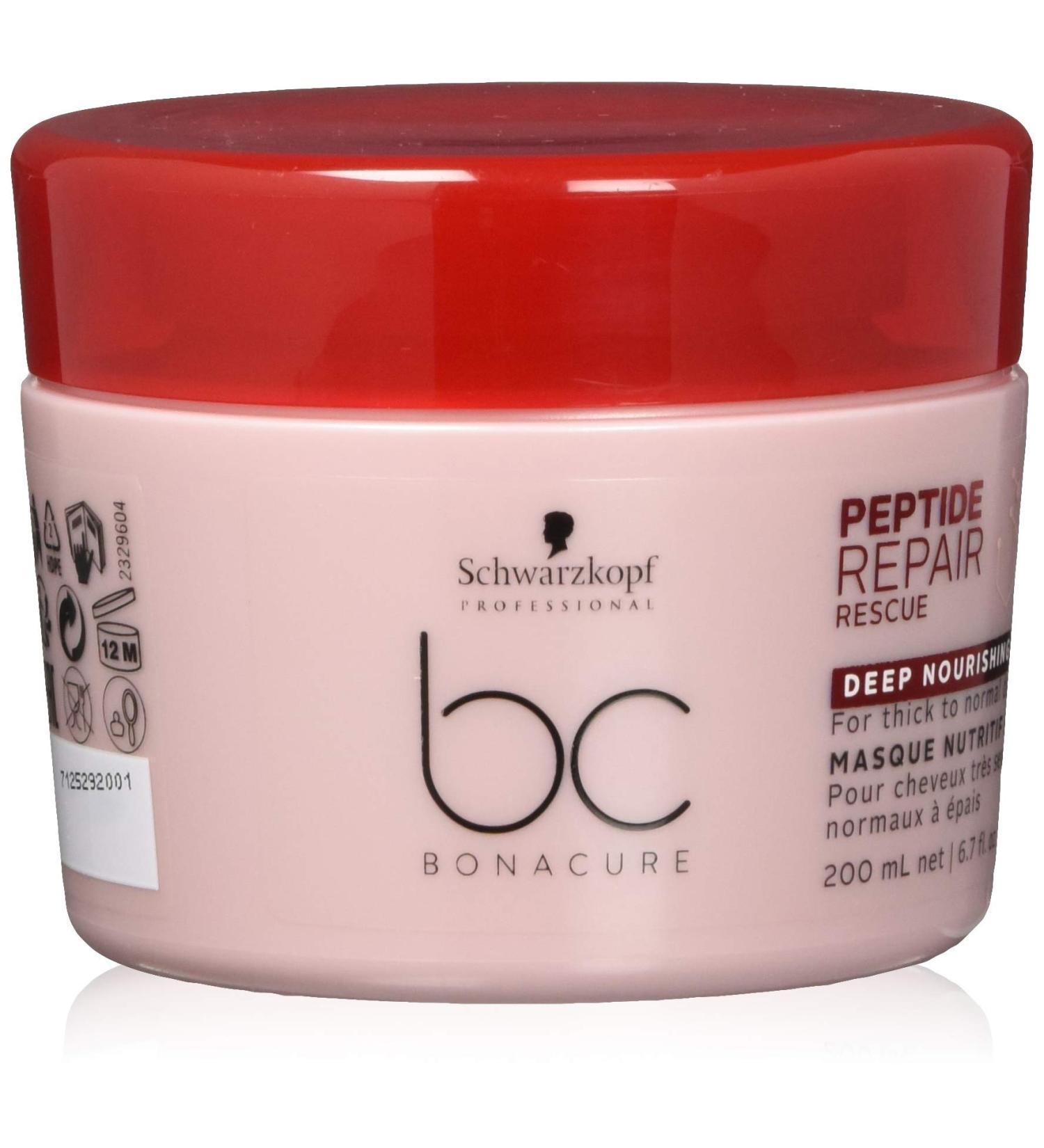 Schwarzkopf BC Bonacure Peptide Repair Rescue Treatment 6.7 Fl Oz - Intense Repair for Damaged Hair | Buy Internationally - Buy Online on GoSupps.com