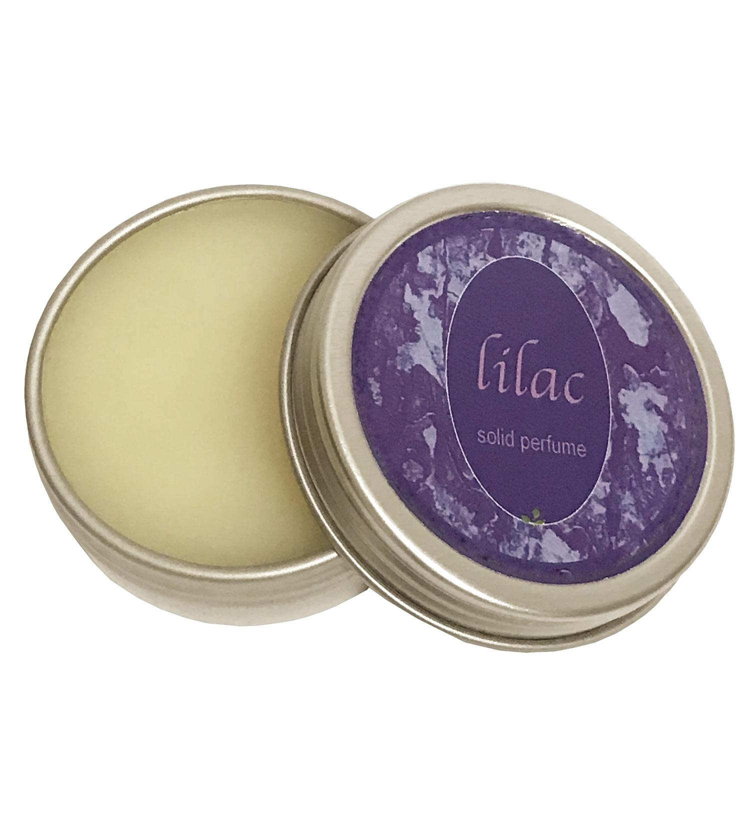 Natural Solid Perfume True to Life Lilac Flower Scent In Full Bloom (1 oz Tin Jar (Screw On Top)) Lilac 1 Ounce (Pack of 1) - Buy Online on GoSupps.com