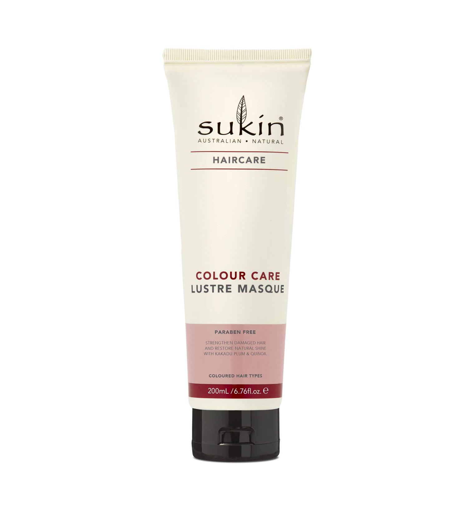 Sukin Colour Care Lustre Masque 6.76 fl oz - Nourishing Hair Treatment - Buy Online on GoSupps.com