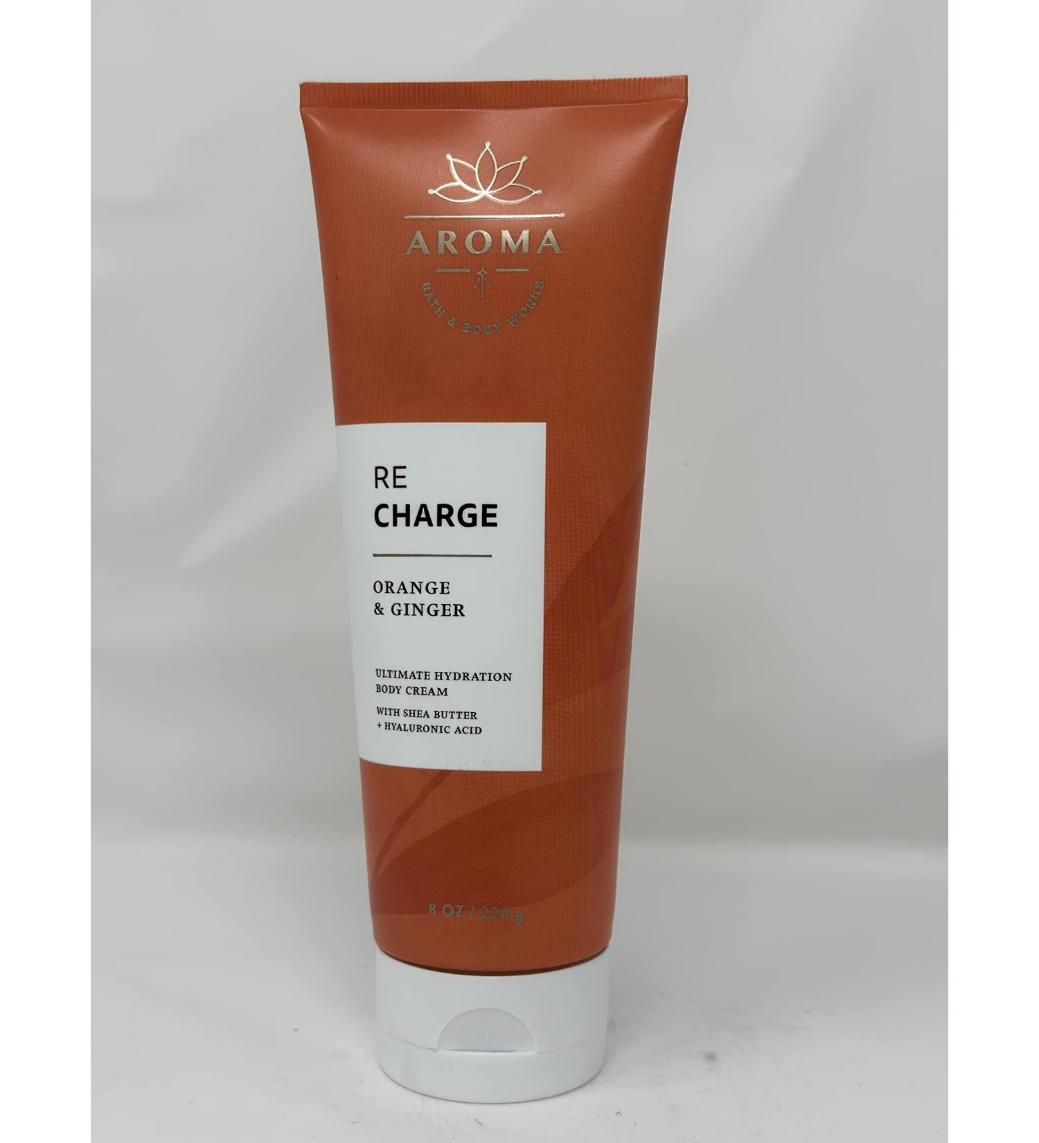 Re-Charge: Orange & Ginger Ultimate Hydration Body Cream 8 oz/ 226 g