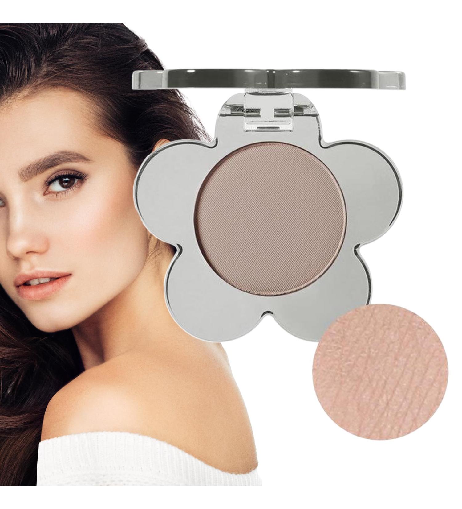 Eyeshadow Singles - Highly Pigmented Eye Makeup Eyeshadow Makeup Highlighter Matte Flower Shape Eye Shadow Long Lasting Wear Glitter Primer Palette 103 - Buy Online on GoSupps.com
