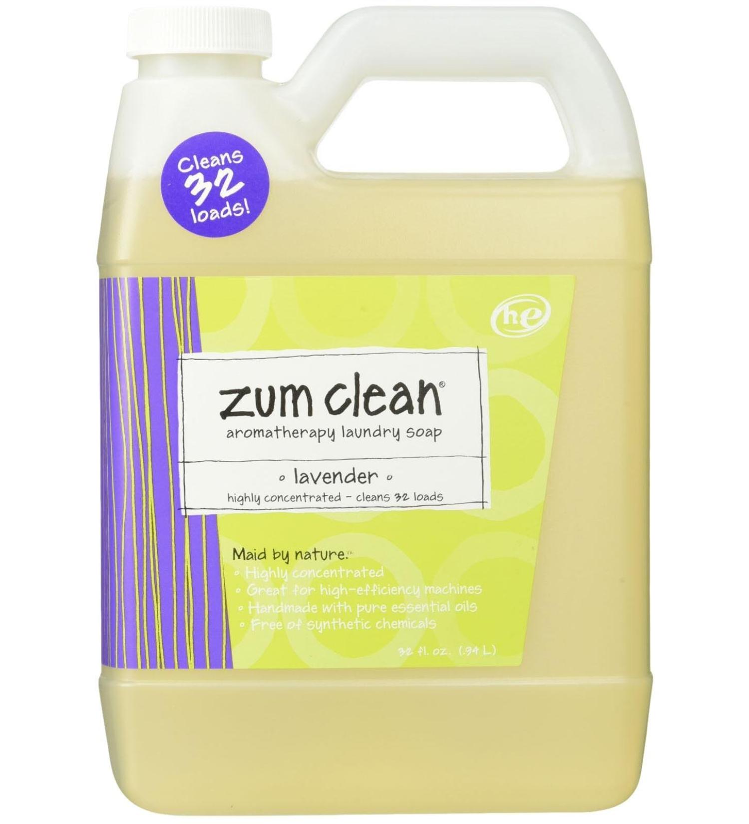 ZUM Zum Clean Aromatherapy Laundry Soap Lavender 32 fl oz (.94 L)