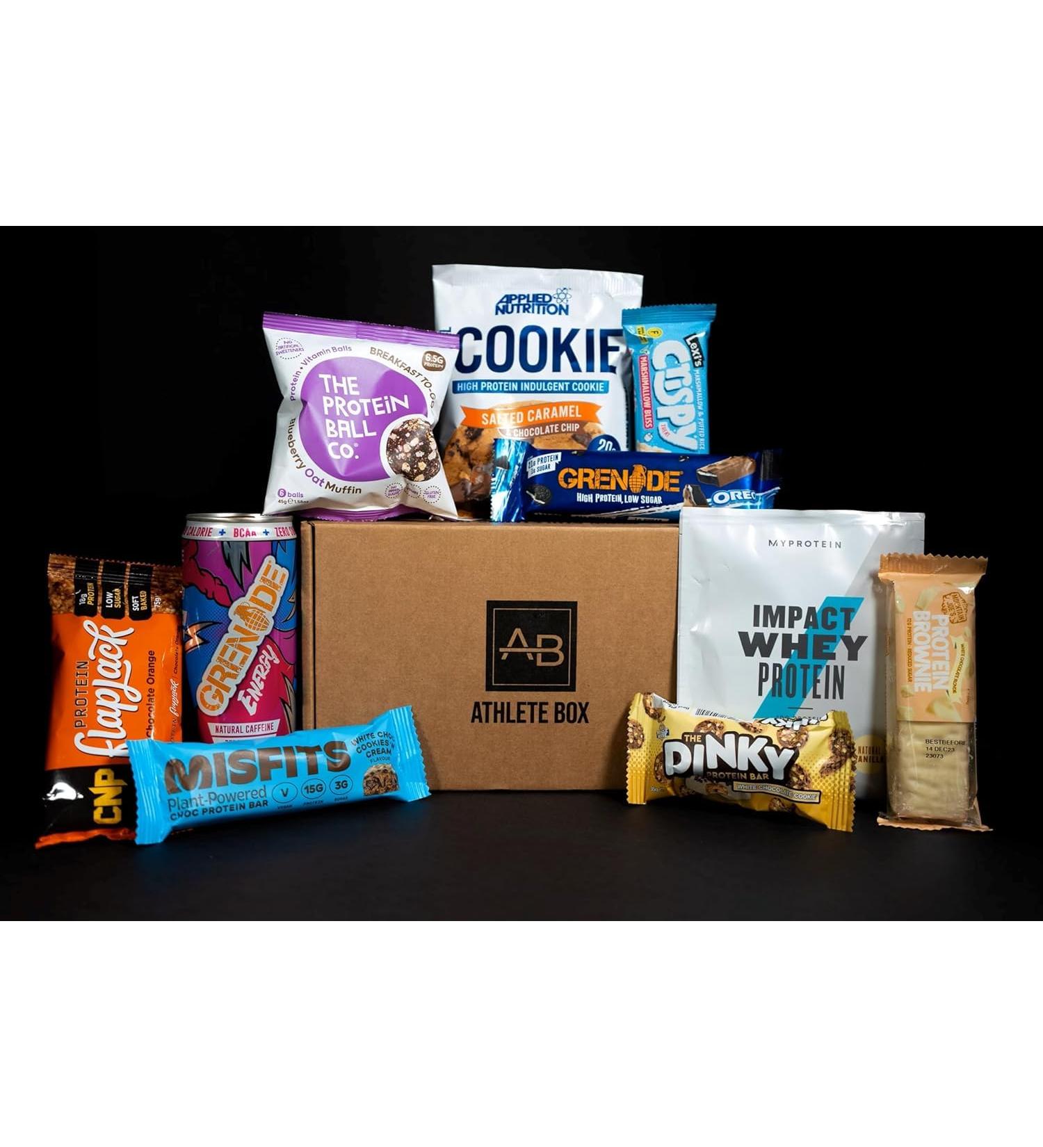 The Gym Gift - Ultimate gym protein gift! Protein bars energy drinks pre workout Whey! Dream gift hamper! Gym Gift Gift for Him or Her