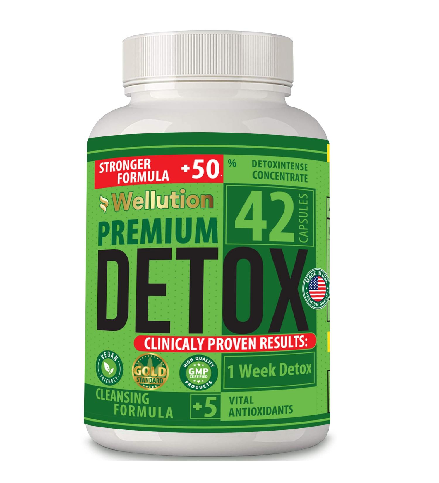 5X Strength Body Detoxifier for Liver, Kidney, Urinary Tract & Digestive System - All-Natural Cleansing Support for Rapid Removal of Impurities - Buy Online on GoSupps.com