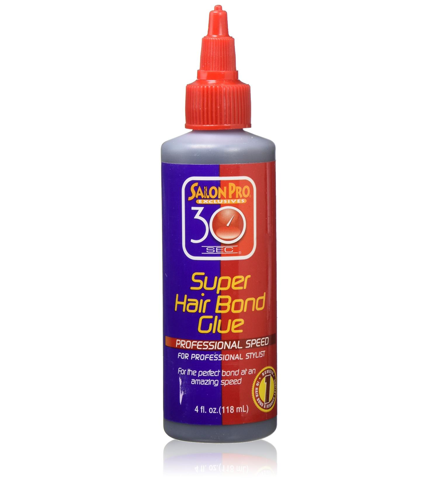 Salon Pro 30 Second Bonding Glue, 4 Ounce 4 Ounce (Pack of 1)
