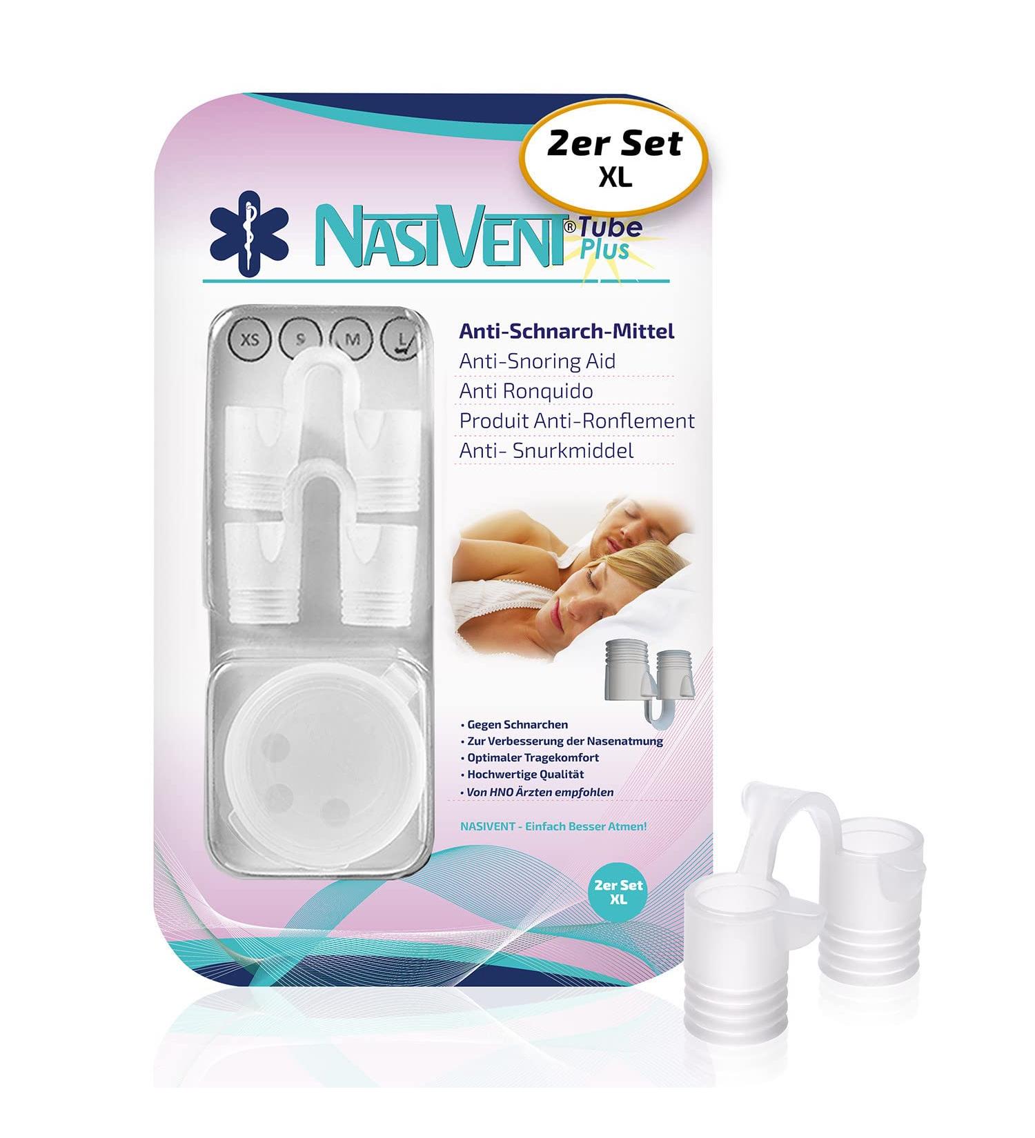 Nasivent Premium Anti-Snoring Nasal Dilator - Enhance Breathing Comfort | XL Storage Included | Ship Worldwide - Buy Online on GoSupps.com