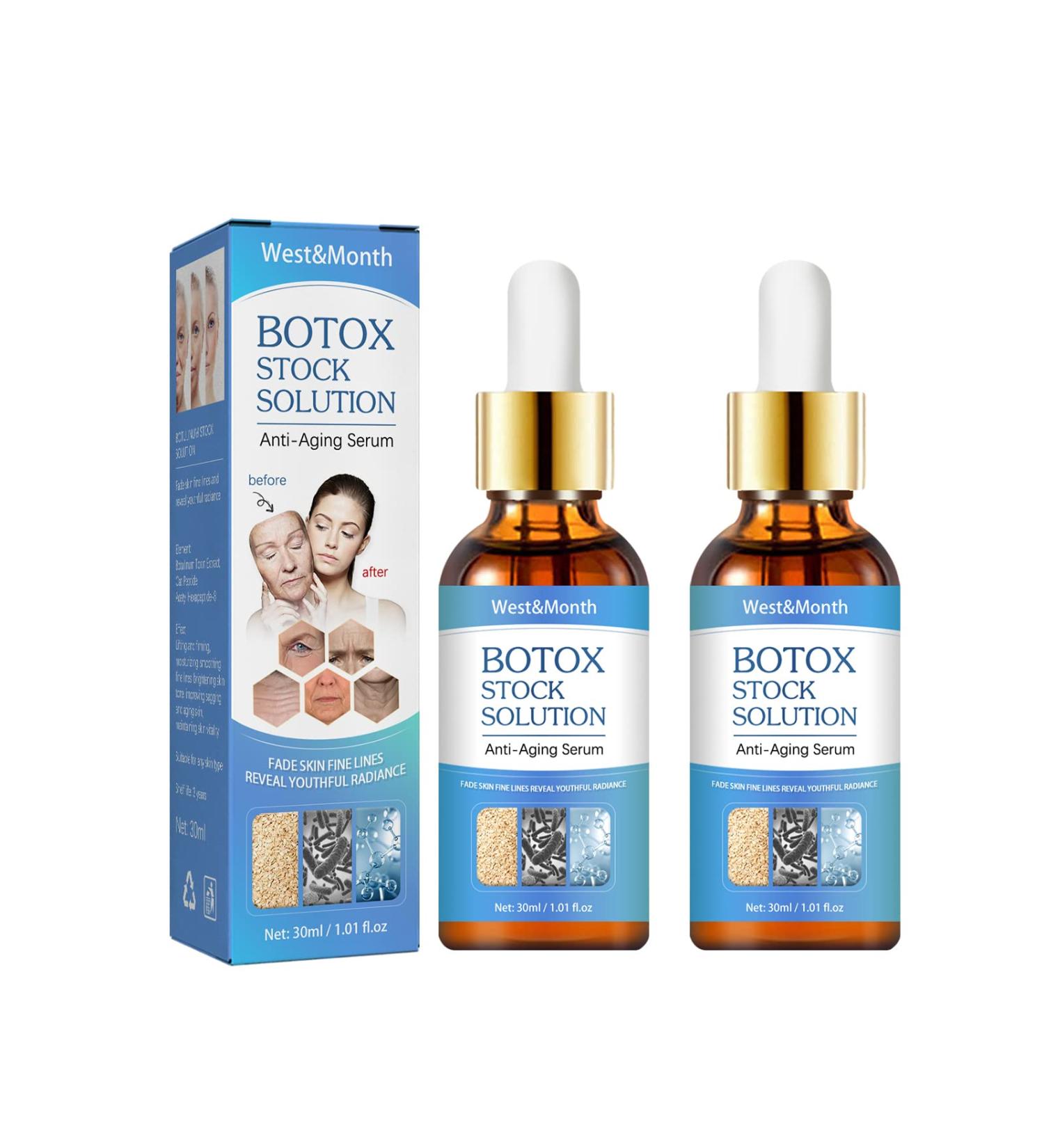 Botox Stock Solution Facial Serum Set - Anti-aging Serum by Simplicityt | 2Pcs - Buy Online on GoSupps.com