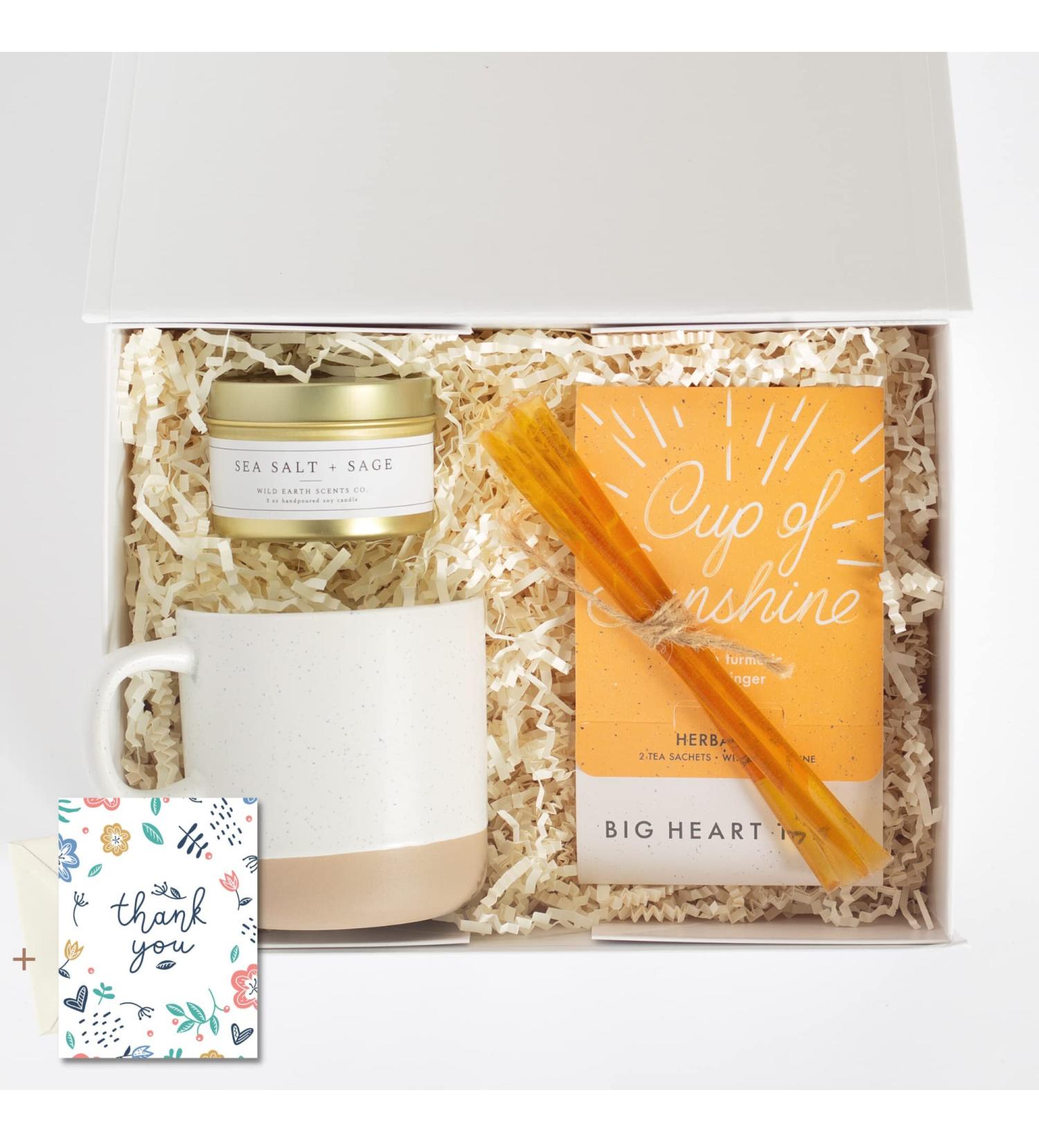 Unboxme Mug + Tea Gift Box: Care Package for Her | Get Well Soon, Thinking Of You, Sympathy, You Got This, Birthday Gift - Perfect for Women, Mom, Sister, Best Friend (Thank You) - Buy Online on GoSupps.com
