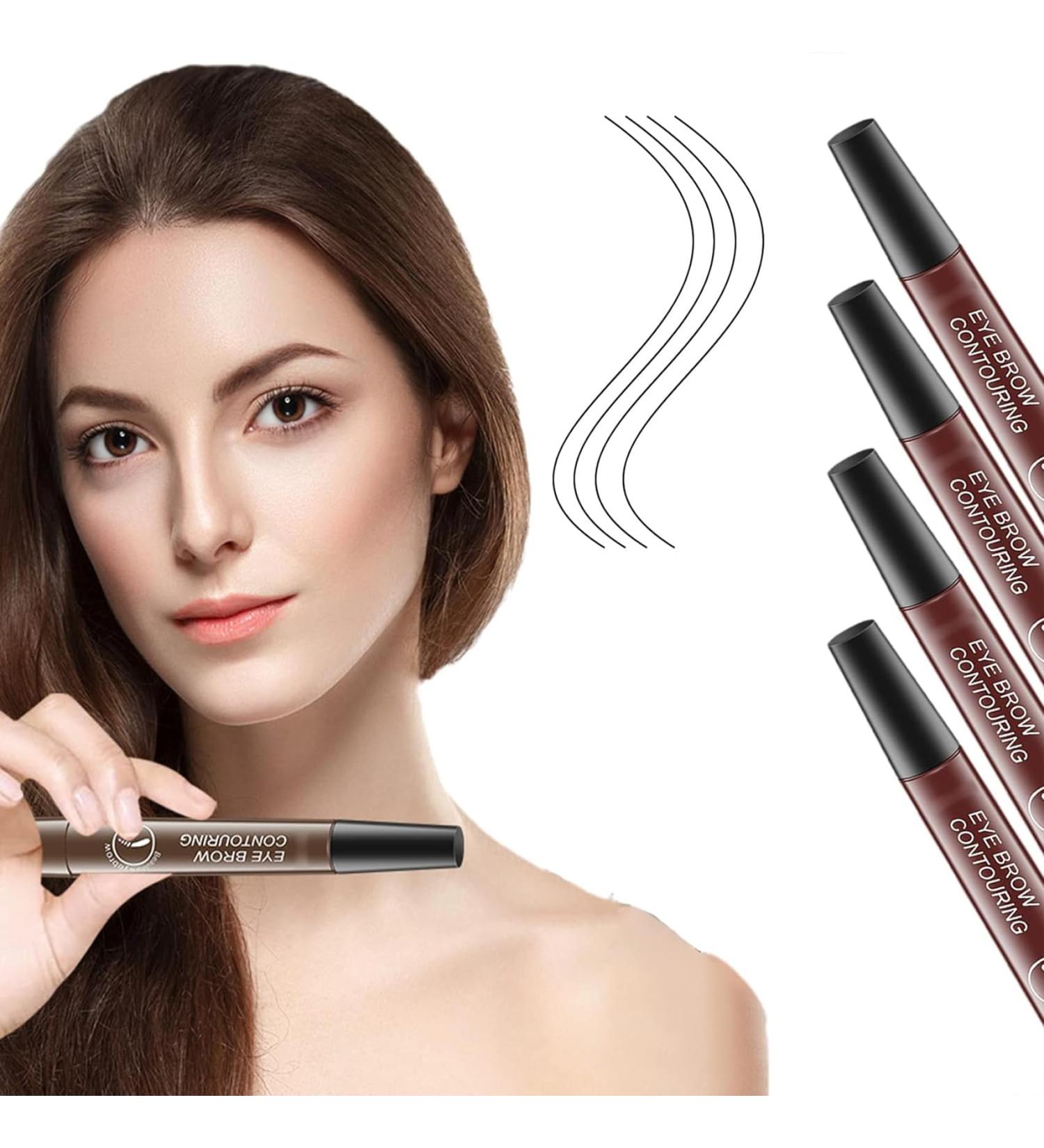 4Pcs Nexavale Eyebrow Pencil Nexavale Magic Eyebrow Pencil 2024 New Magic Eyebrow Pencil Nexavale (Red Brown) - Buy Online on GoSupps.com