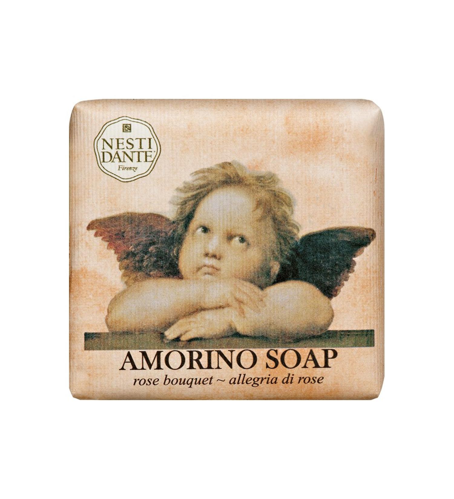Nesti Dante Amorino Rose Bouquet Soap - Luxurious 150g Bar for Pampering | International Shipping Available - Buy Online on GoSupps.com
