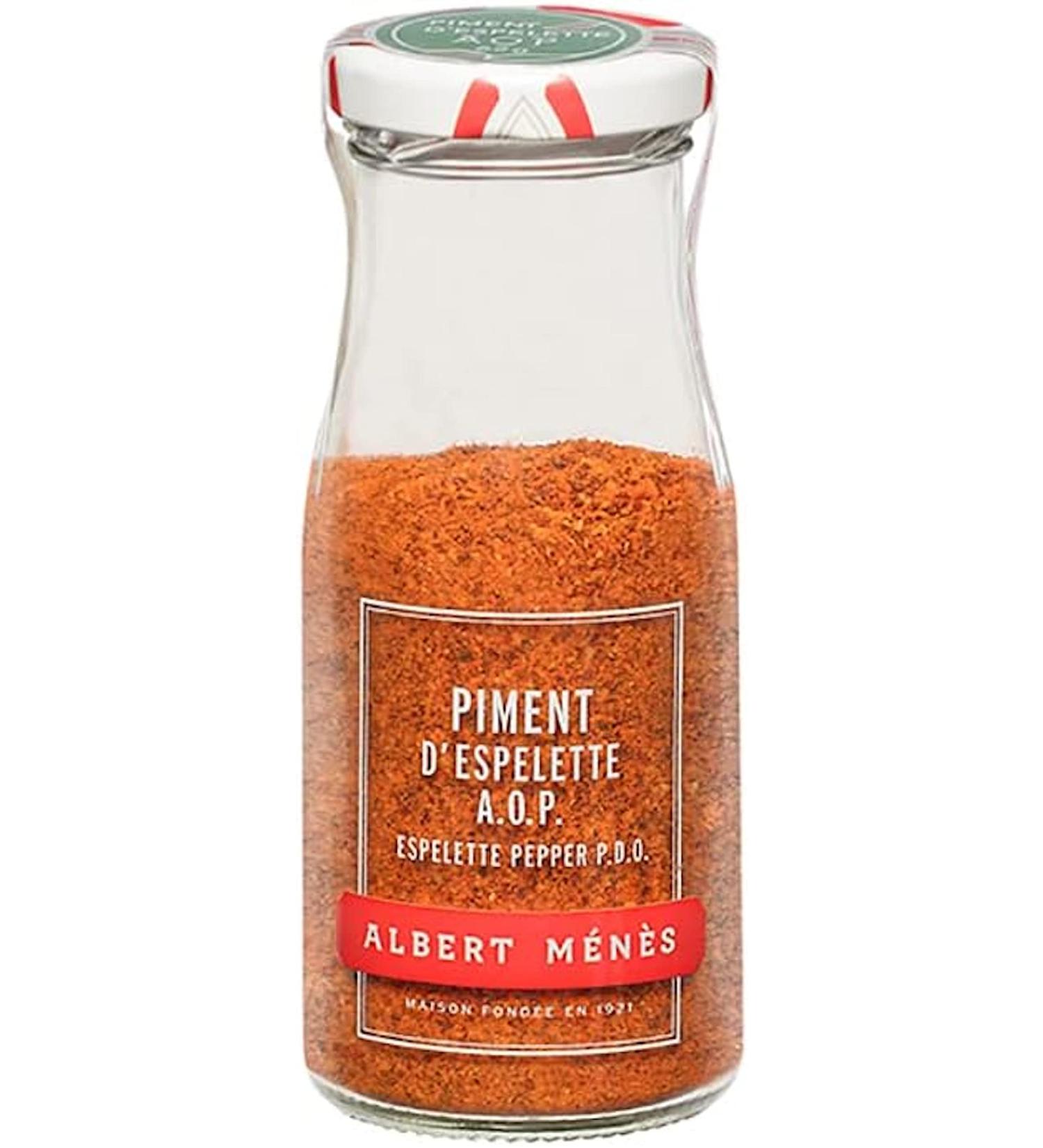 Espelette Pepper A.O.P Powder - Protected Origin - 100% Natural No Colorings or Preservatives - Packaged Product - Buy Online on GoSupps.com