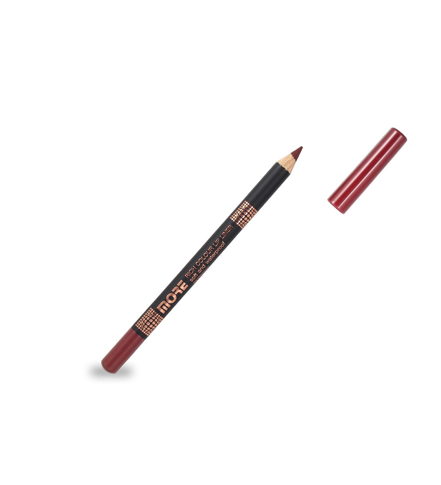  MORE COSMETICS Soft rich purple lip pencil waterproof easy to blend - Buy Online on GoSupps.com