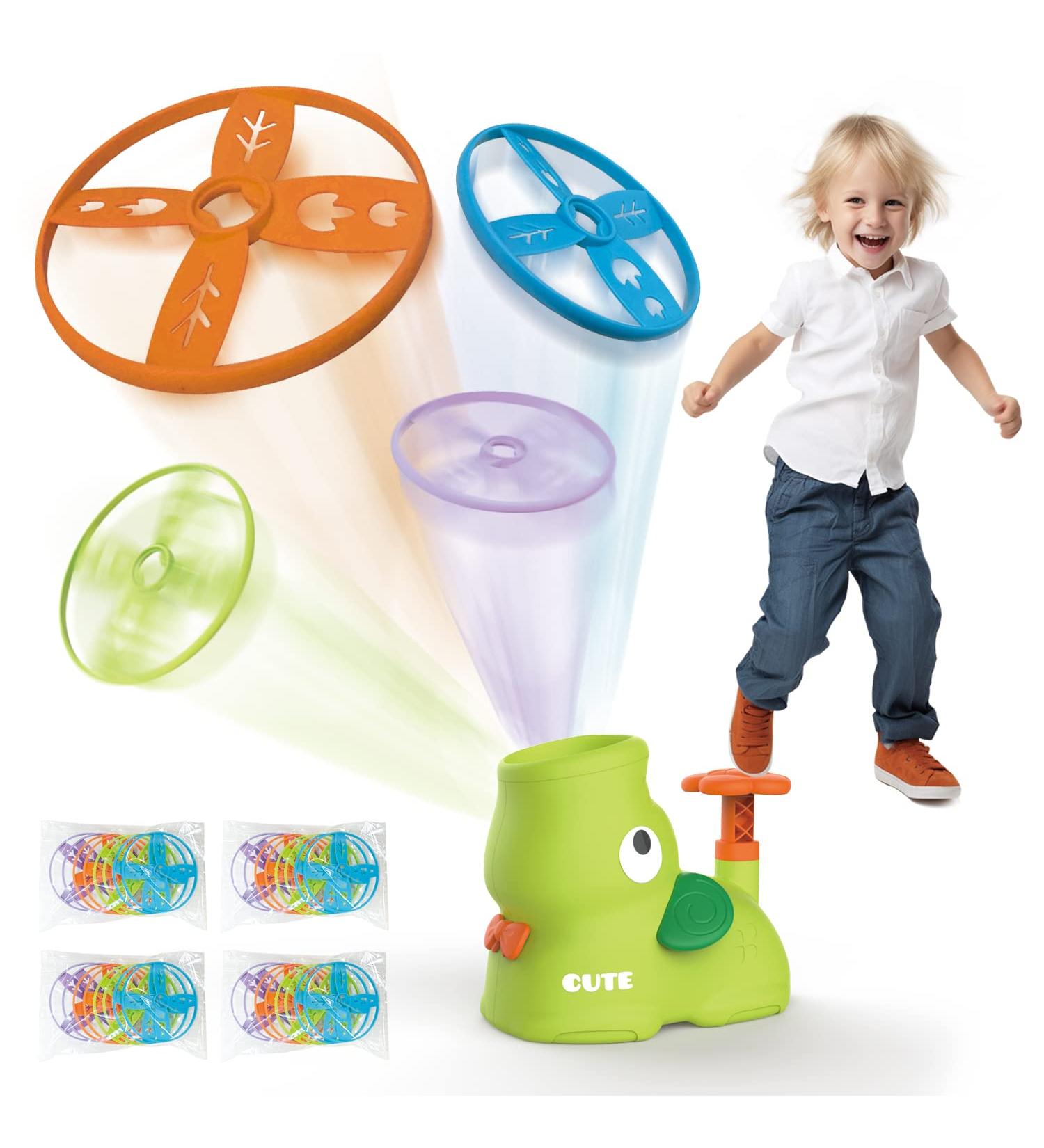 Omway Outdoor Toys for Girls Ages 3-12 | Flying Launcher Garden Games - Perfect Christmas & Birthday Gifts - Buy Online on GoSupps.com