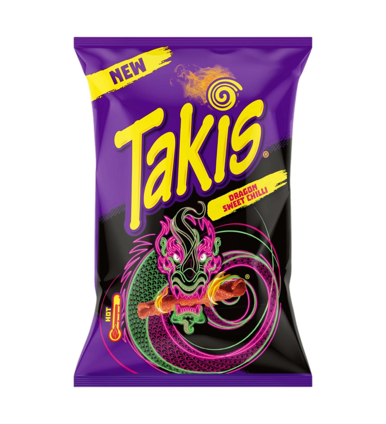 Buy Takis Dragon Sweet Chili 100g - Crispy Spicy Rolled Snacks | International Shipping Available - Buy Online on GoSupps.com