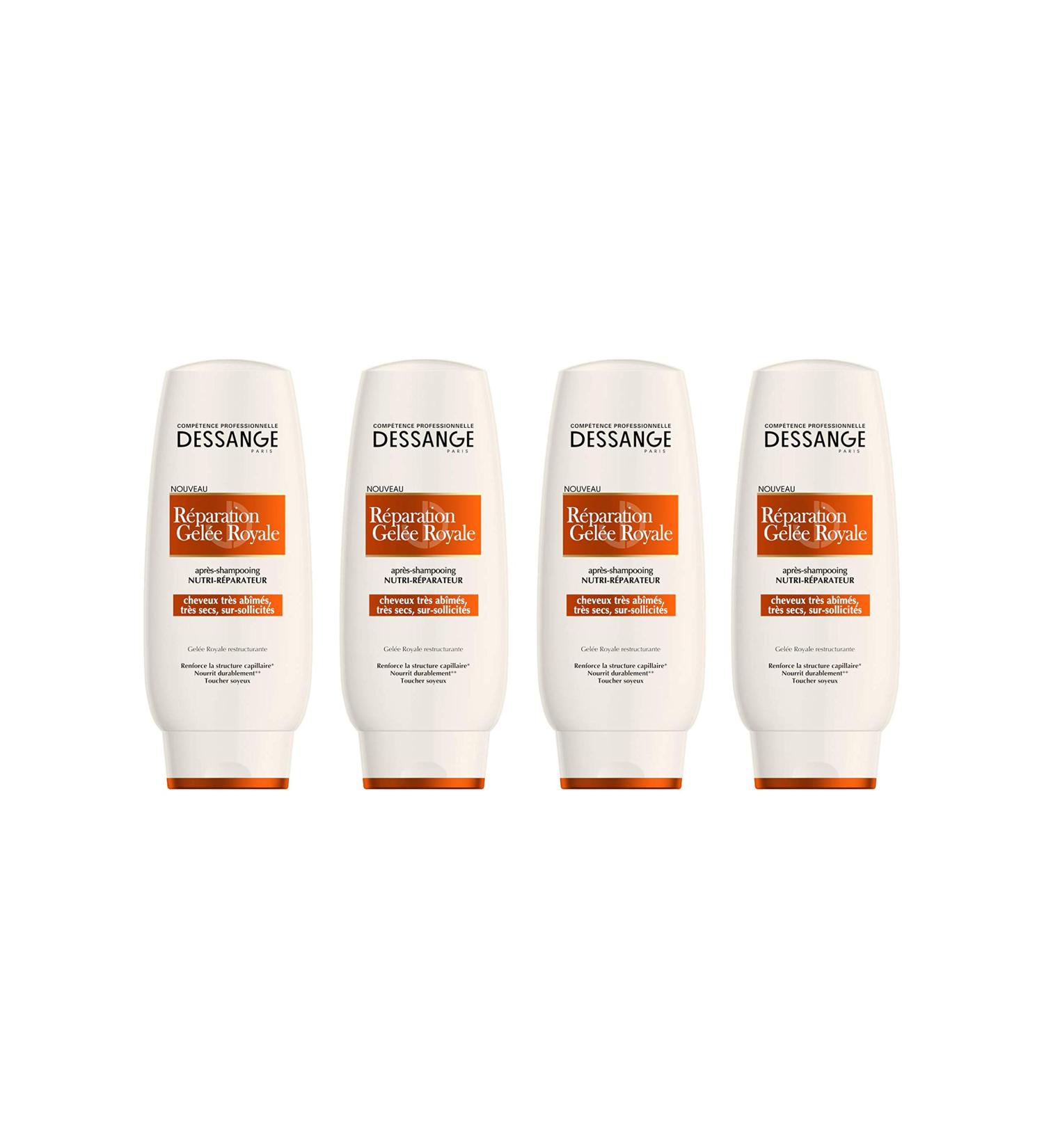 DESSANGE Royal Jelly Repair Conditioner 800ml - Pack of 4 - Buy Online on GoSupps.com