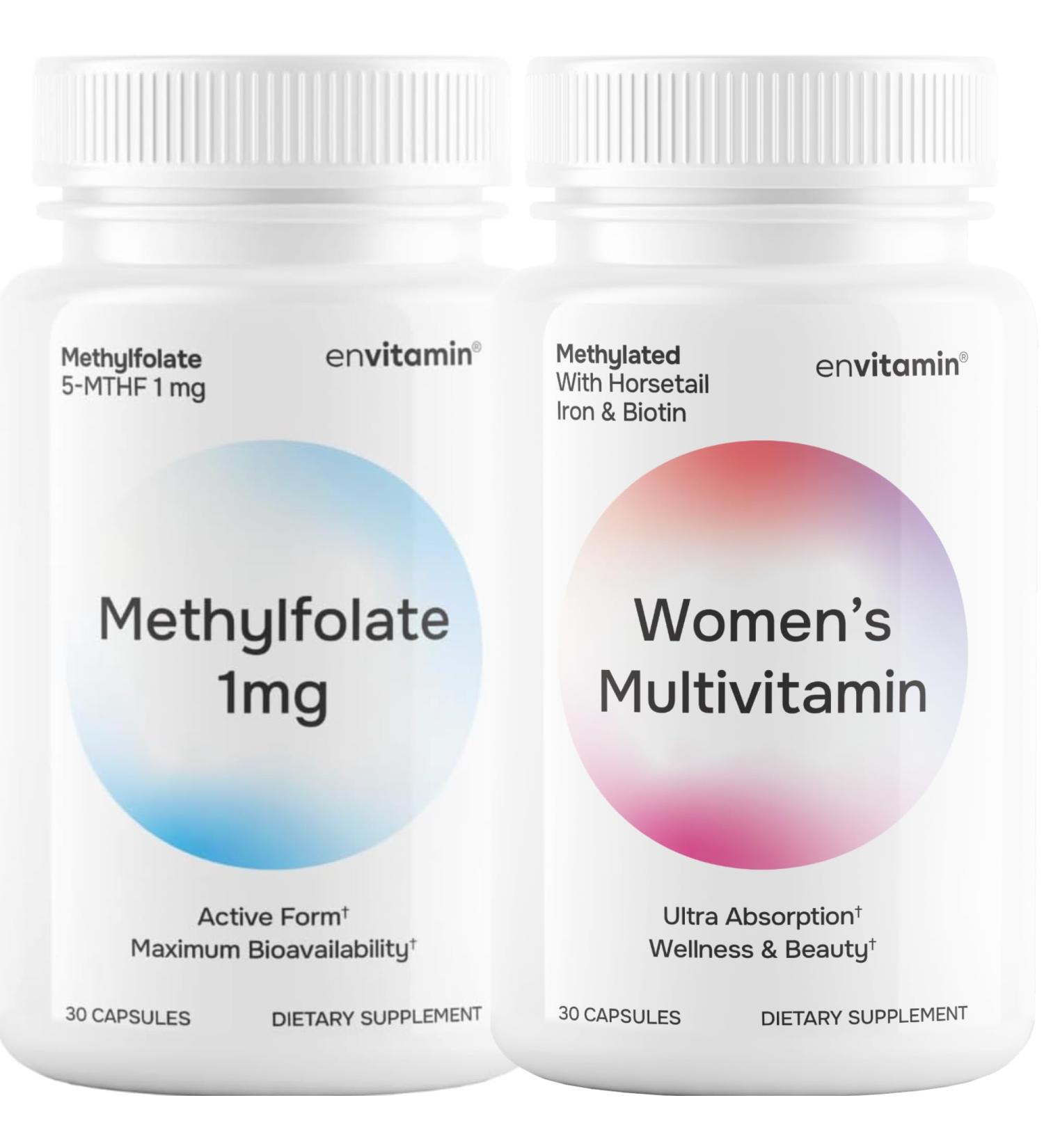 Methylfolate & Womens Methylated Multivitamin - Buy Online on GoSupps.com