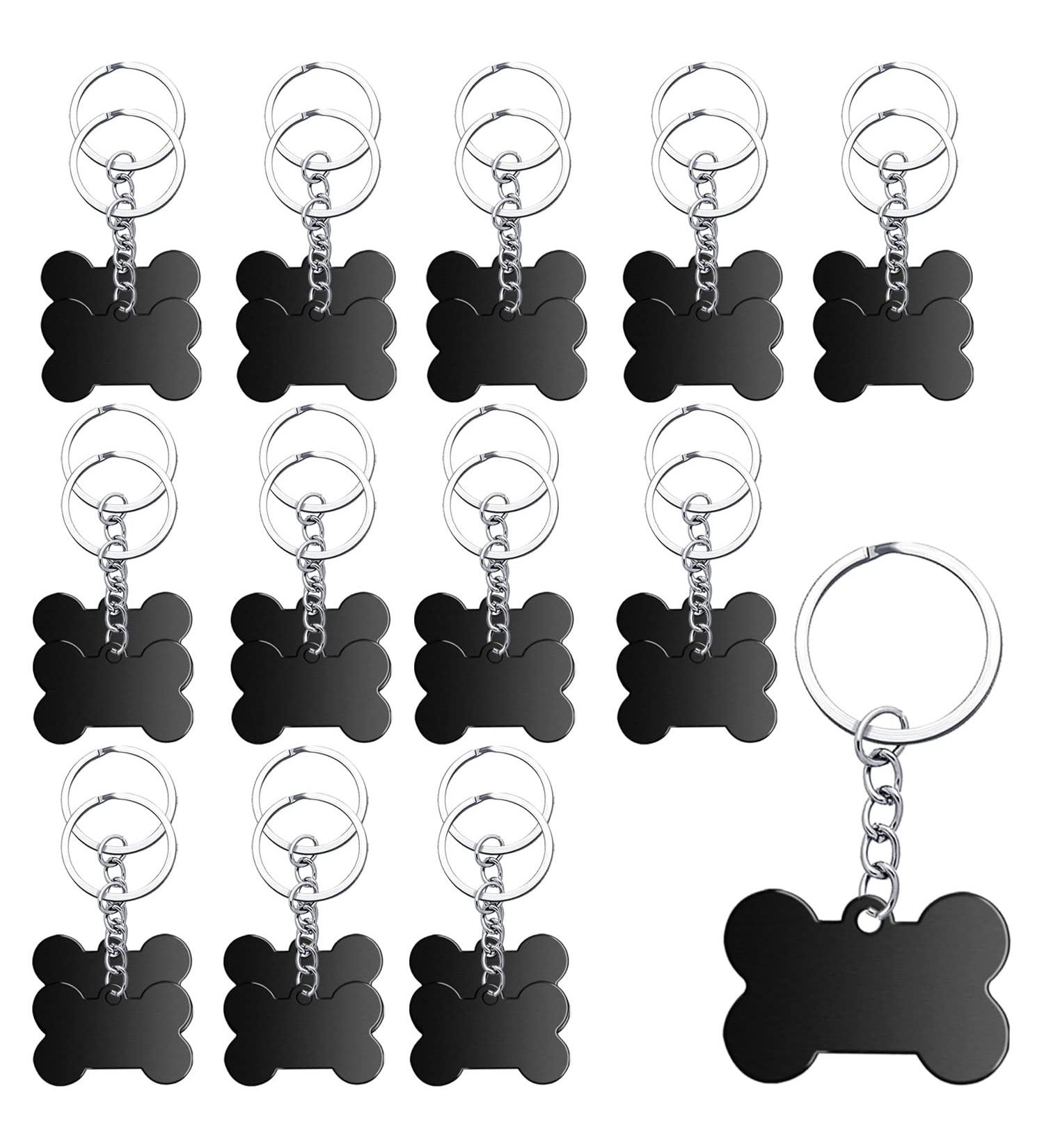 Dog Brand Bones - Aluminum Pet ID Tags & Chains | 25 Pack Waterproof for DIY Dogs & Cats - Buy Online on GoSupps.com