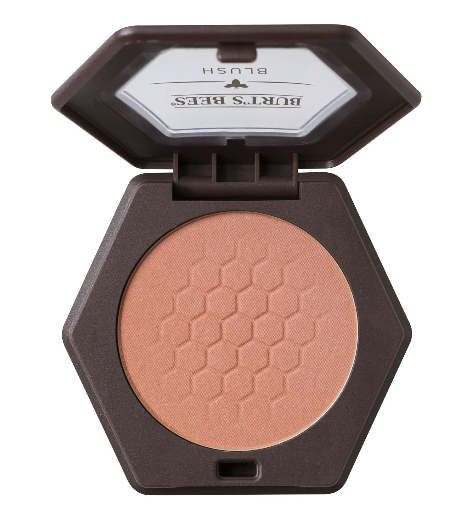 Burt's Bees 100% Natural Blush - Bare Peach (0.19 oz) | With Vitamin E - Buy Online on GoSupps.com
