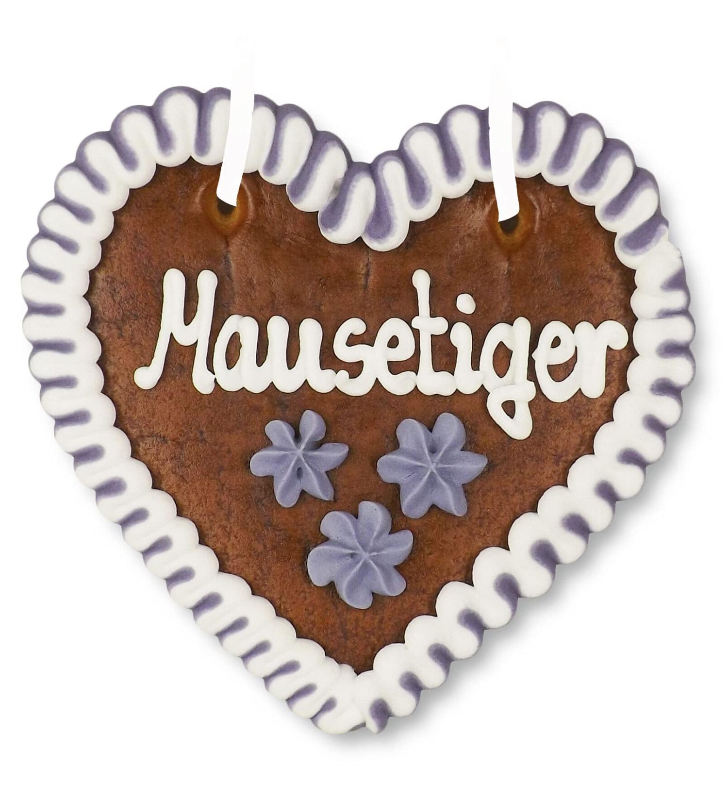 Gingerbread heart 12cm - Mouse Tiger - the gift idea with heart