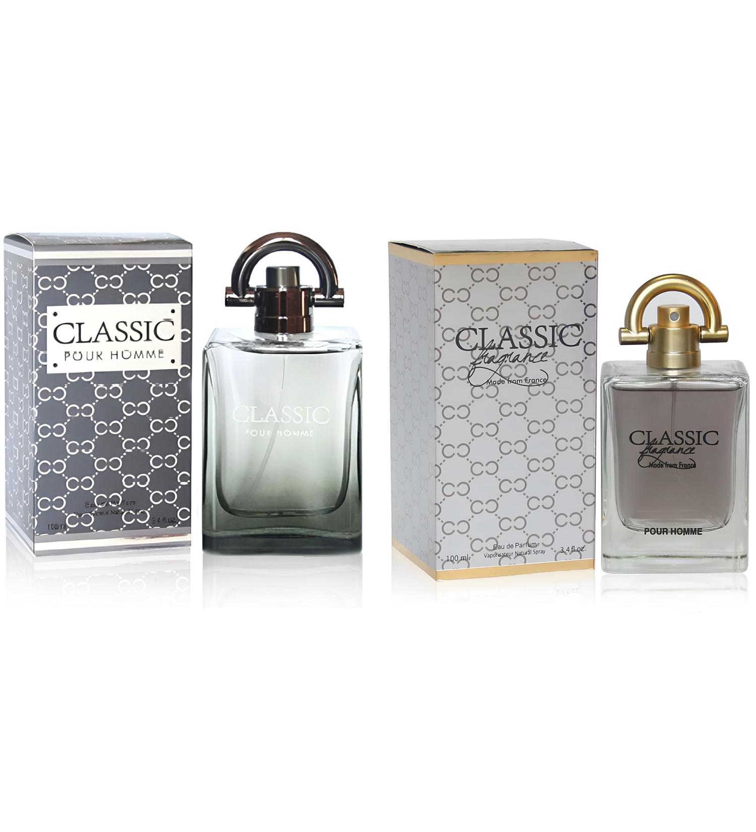 Men's Cologne Classic Combo Eau De Toilette for Men-Fresh Romantic Scent Perfume for Men 3.4 Fl Oz Each Natural Spray For All Skin Daily Used Classic Pour Homme Combo - Buy Online on GoSupps.com