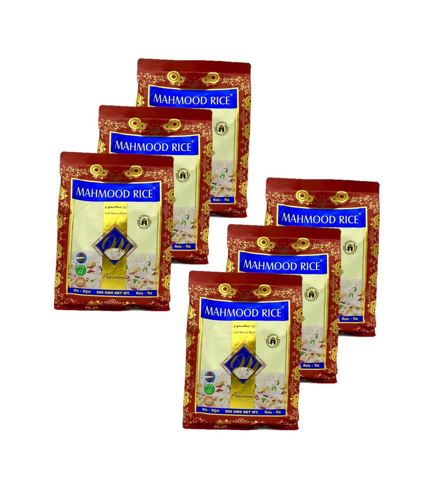 Mahmood Lot 6x Riz long Sella basmati - Mahmood - 900g