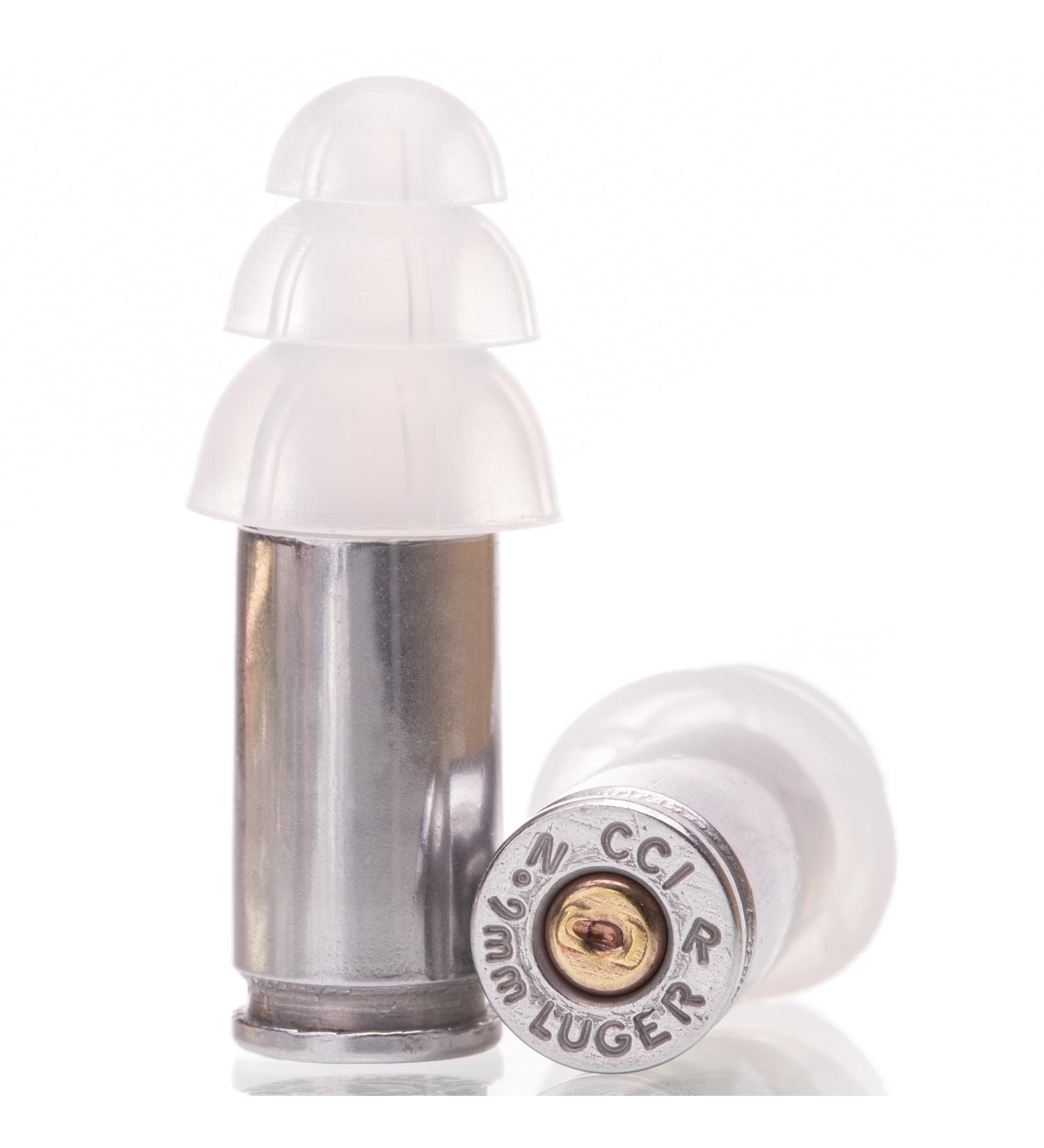 9MM Earplugs with Carry Case for Range Ear Protection by LUCKY SHOT - Buy Online on GoSupps.com