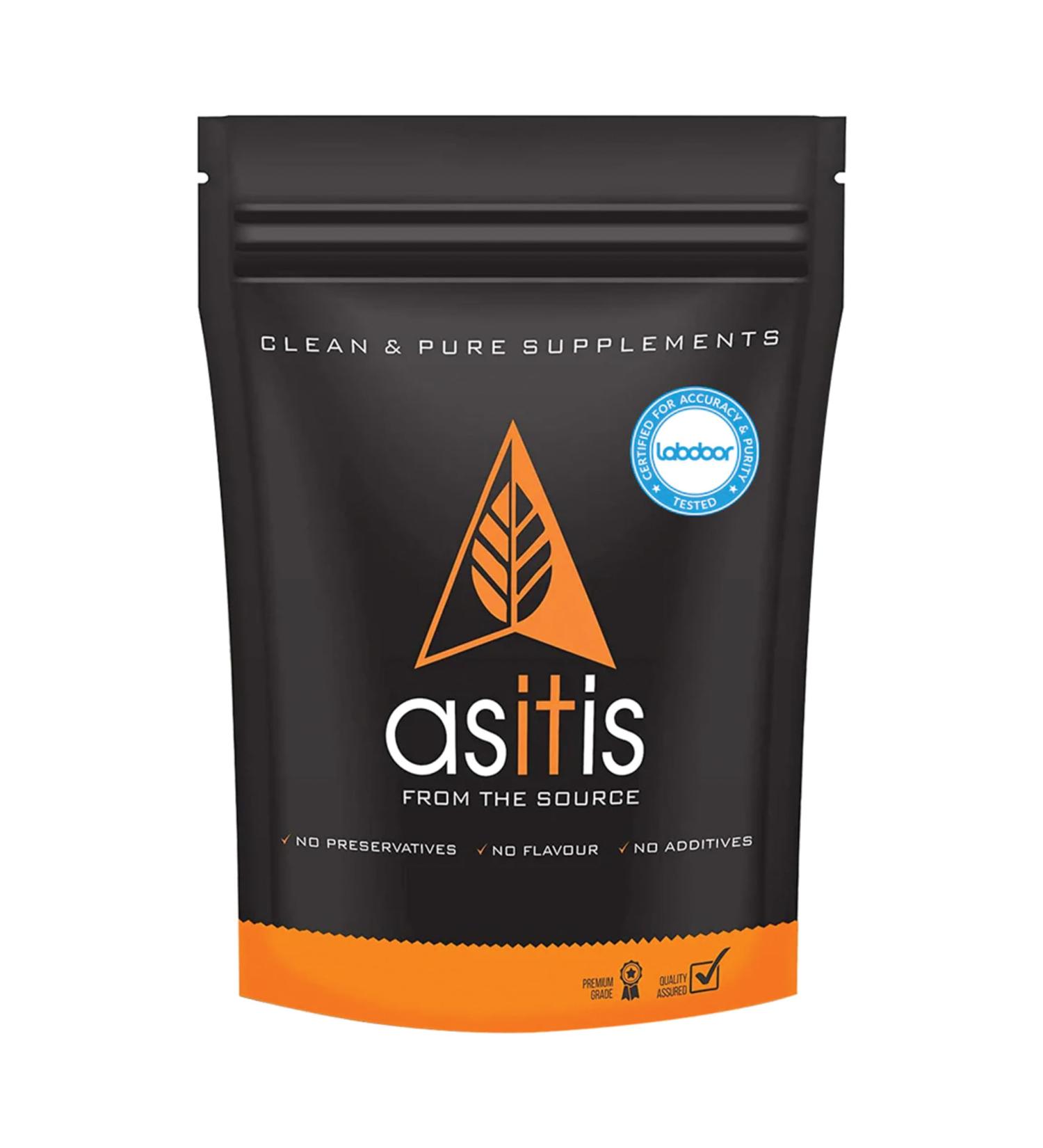 AS-IT-IS Nutrition Creatine Monohydrate 100g - USA Labdoor Certified Gluten-free No Preservatives Pre & Post-Workout Supplement - Buy Online on GoSupps.com