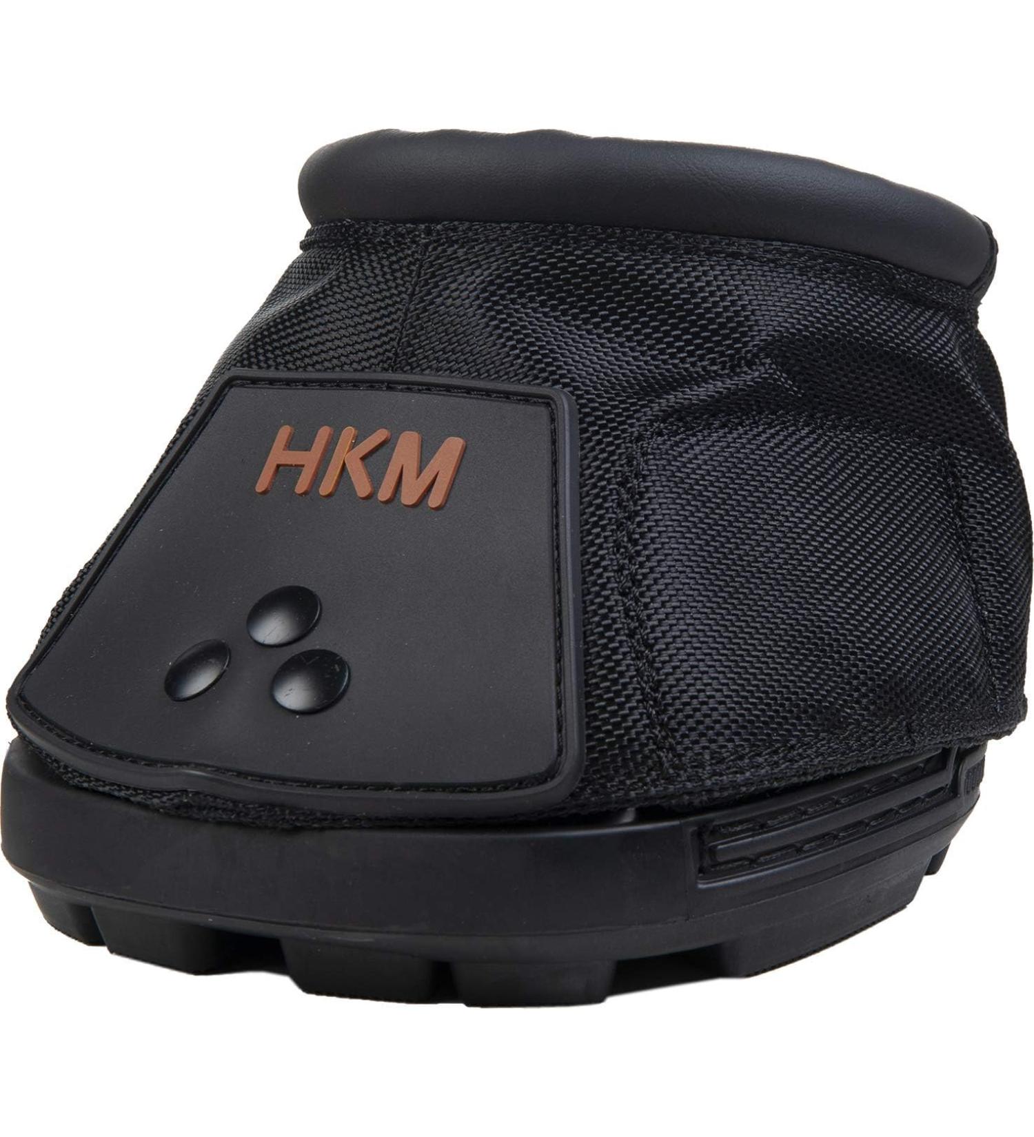 HKM Horse Hoof Shoes - Non-Slip Shock-Absorbing Soft Upholstery - Extra Durability - Size 6 Black - International Shipping Available - Buy Online on GoSupps.com