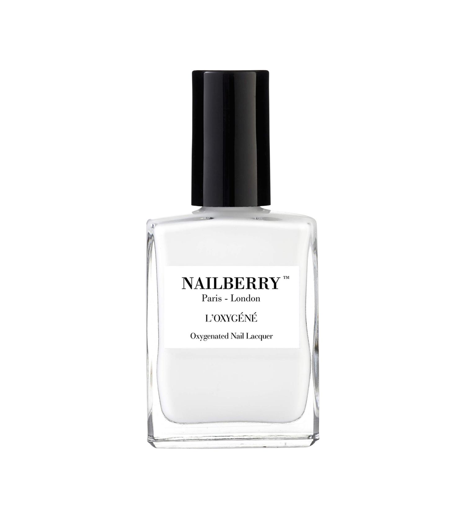 Nailberry L'Oxyg ne Oxygenated Nail Lacquer - Flocon 15ml | 12-Free Vegan Halal Cruelty-Free Polish for Healthy & Long-Lasting Color - Buy Online on GoSupps.com