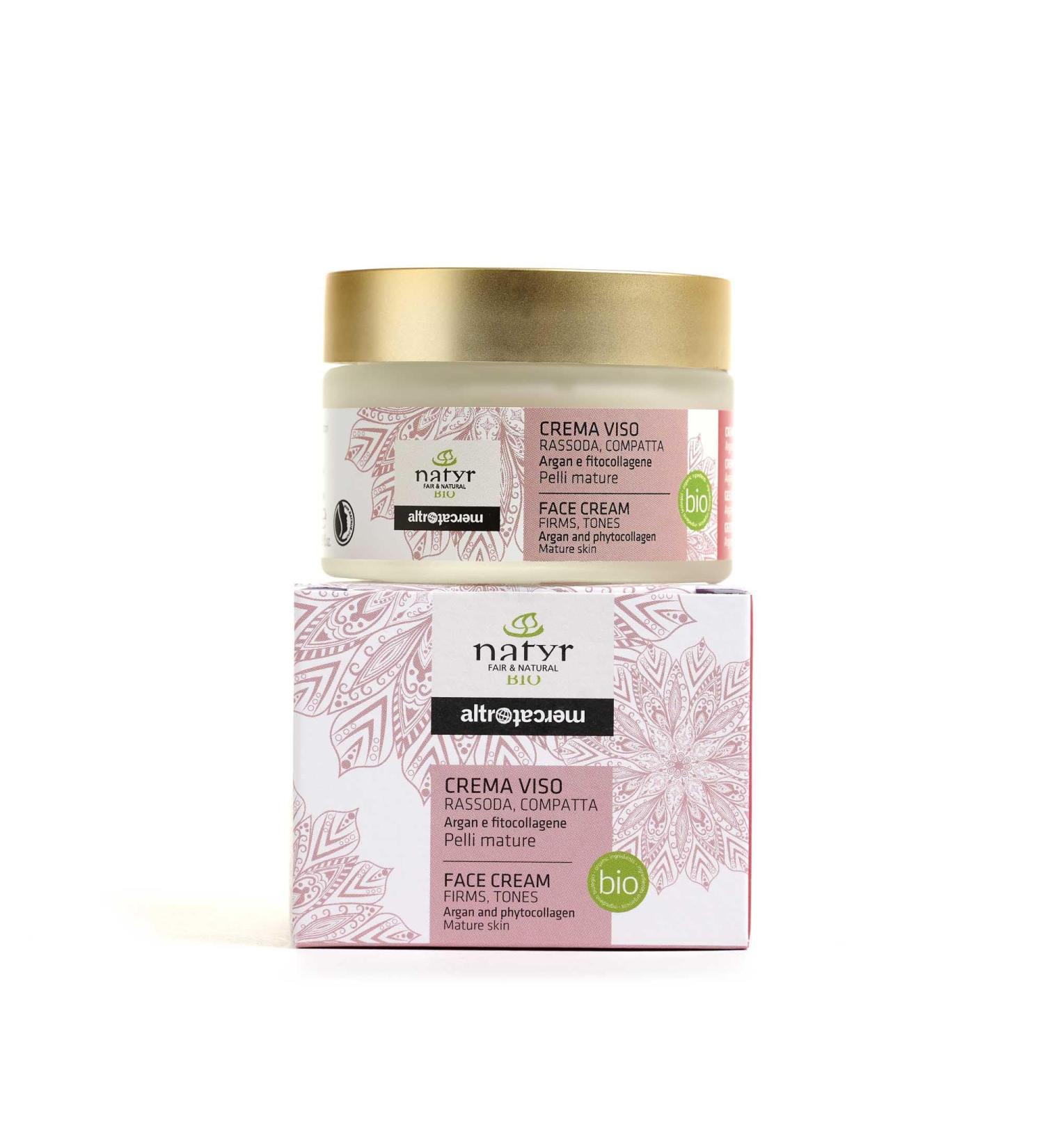  natyr Altromarch - Face Cream - Firming and Compact - Mature Skin - Pure Argan Oil - Organic - 50 ml - Buy Online on GoSupps.com